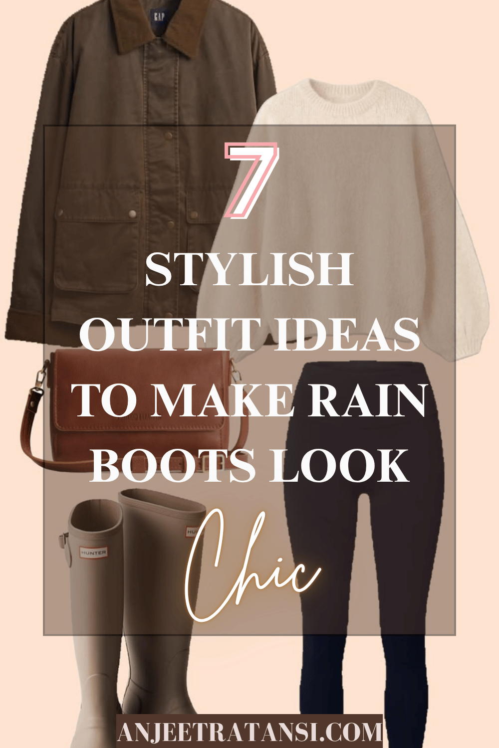 How to Make Rain Boots Look Chic: 7 Stylish Outfit Ideas