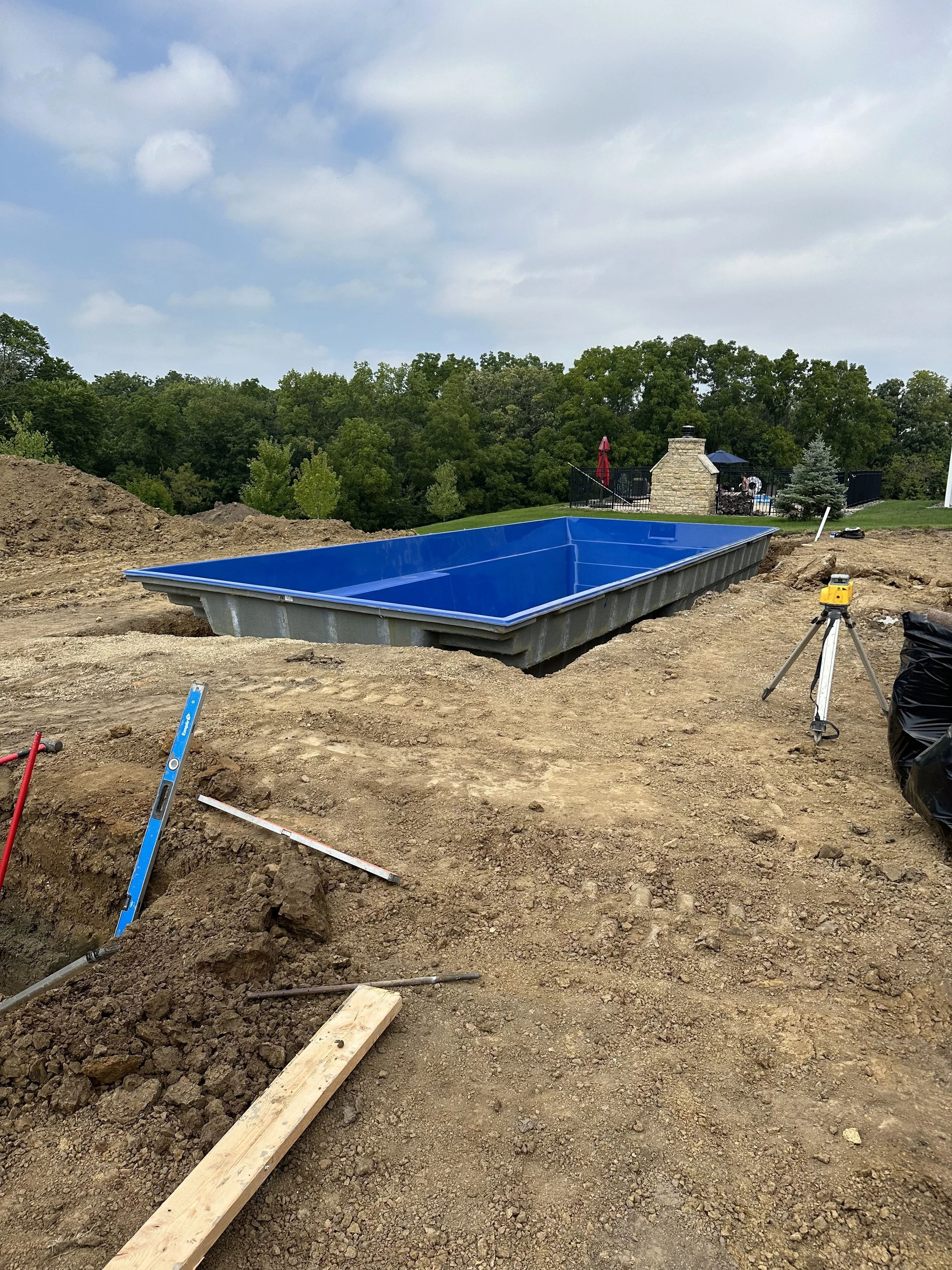 Initial pool placement