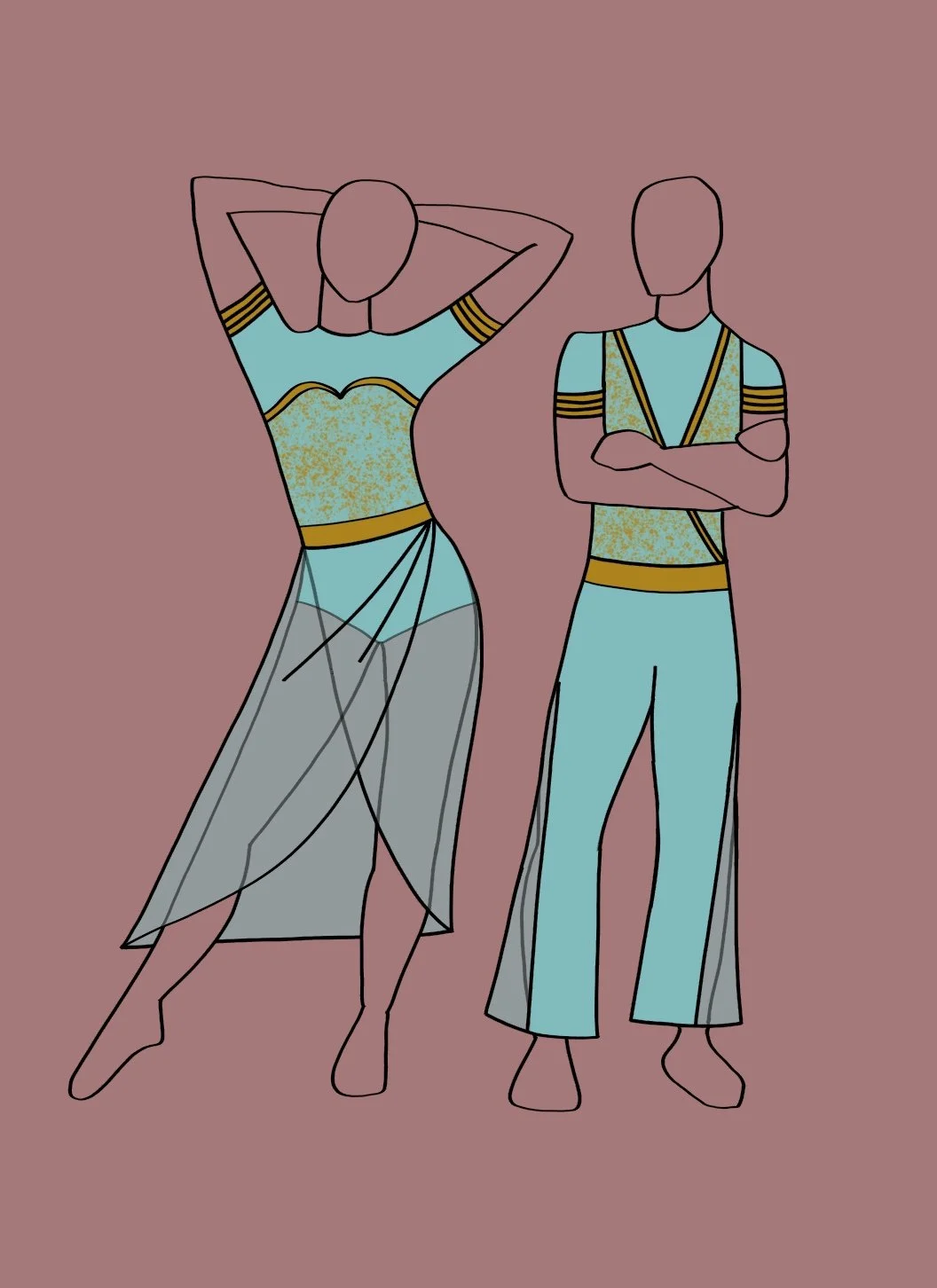 ghandi dance (uniform)
