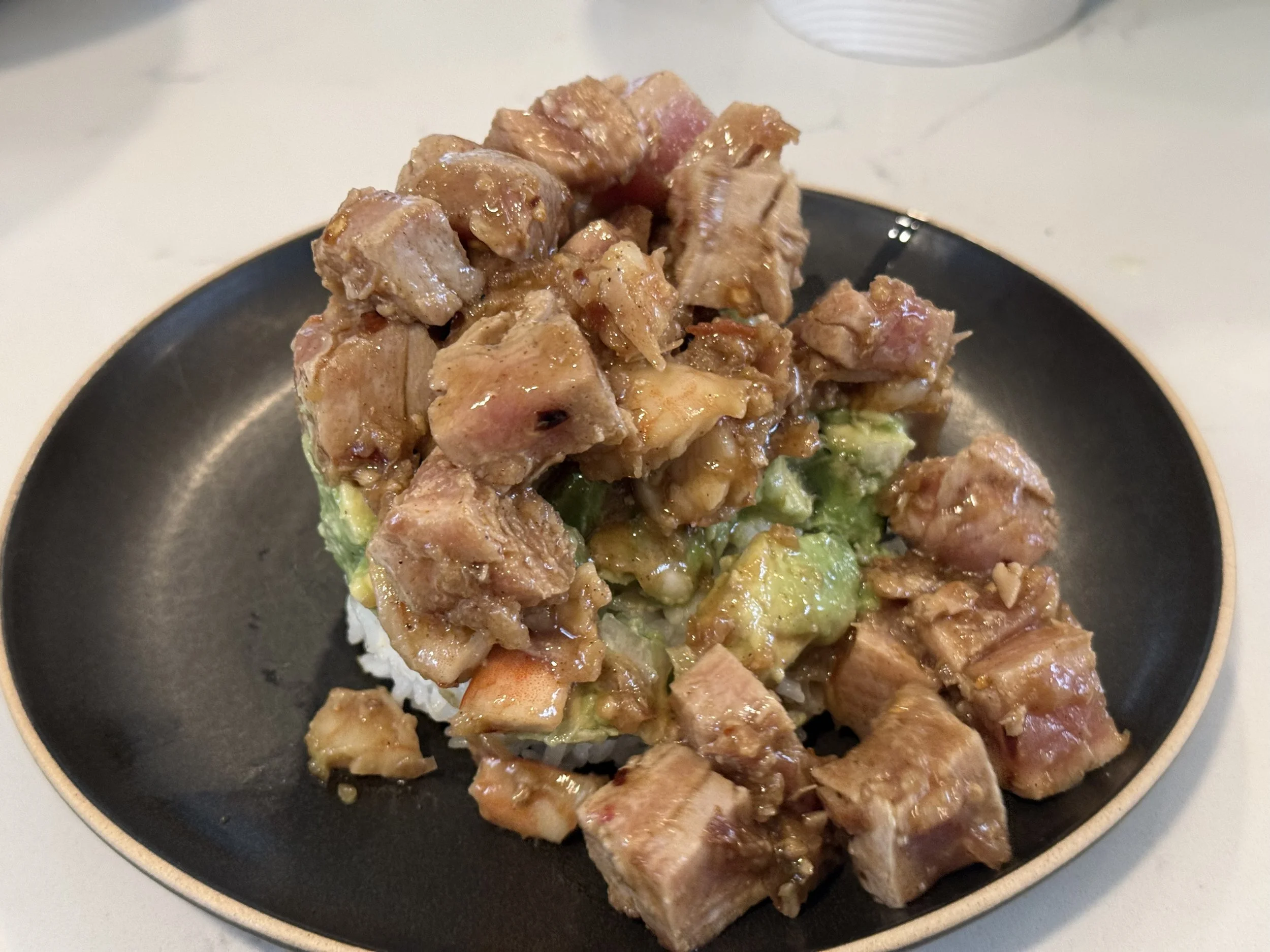 Tuna in our kitchen.