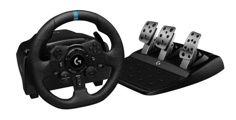 Wheel and pedal kit for PlayStation 5
