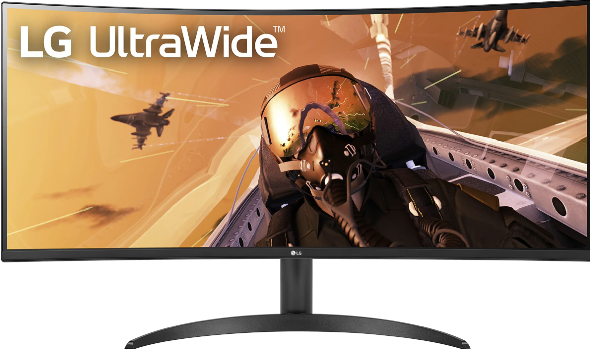 34” ultrawide monitor