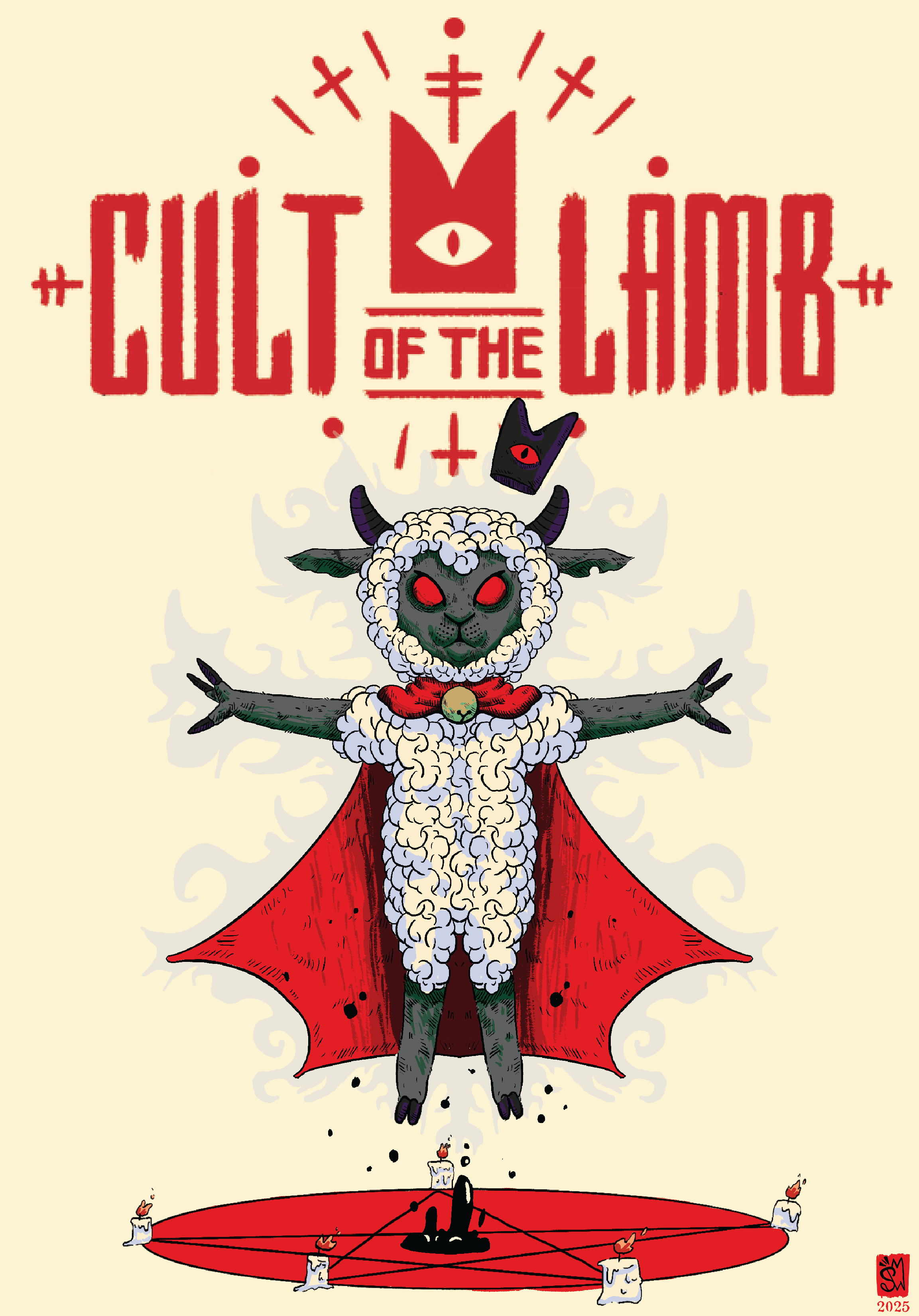 Cult of the Lamb - Poster