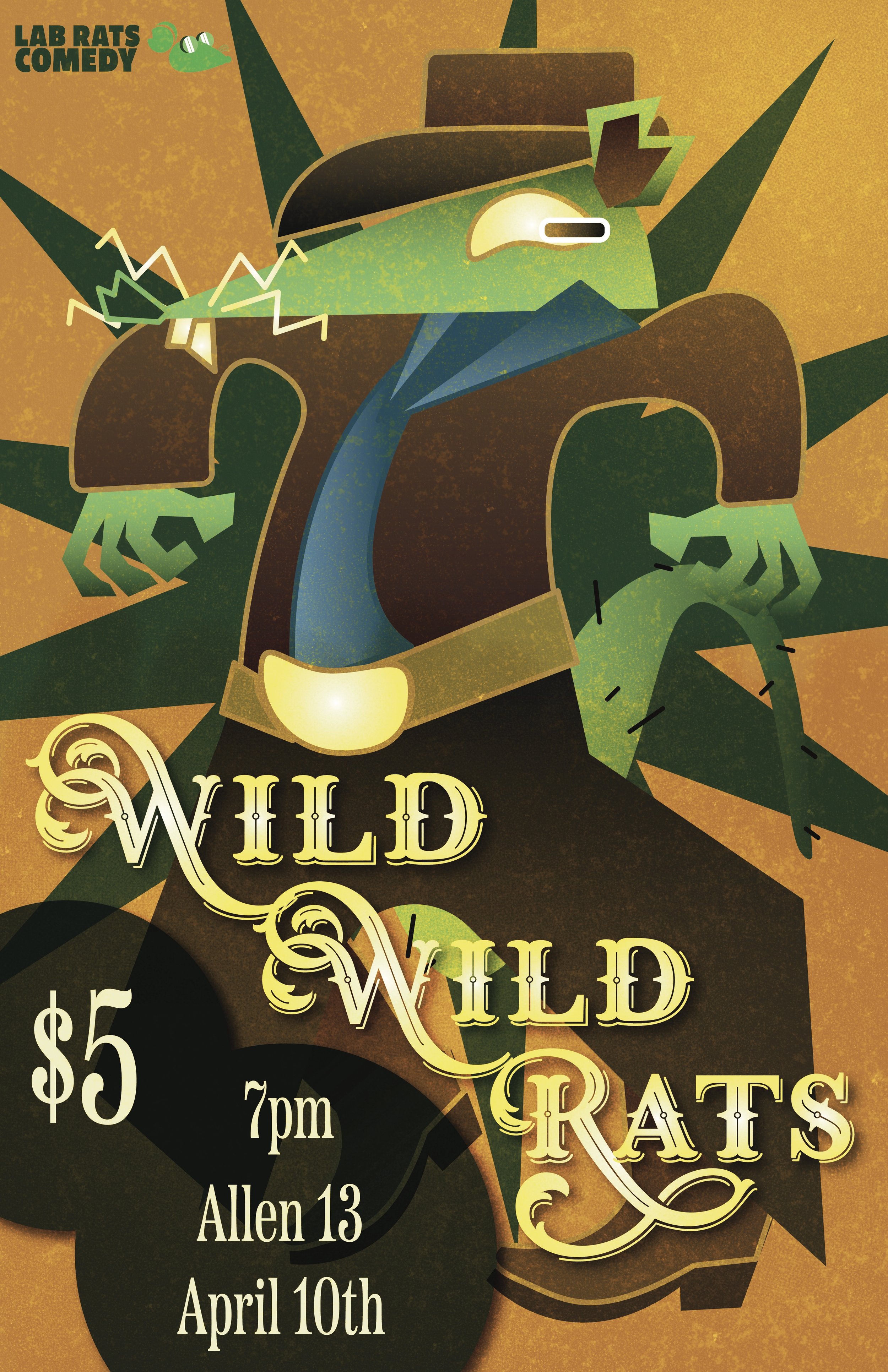 Lab Rats Comedy: Wild Wild Rats Poster