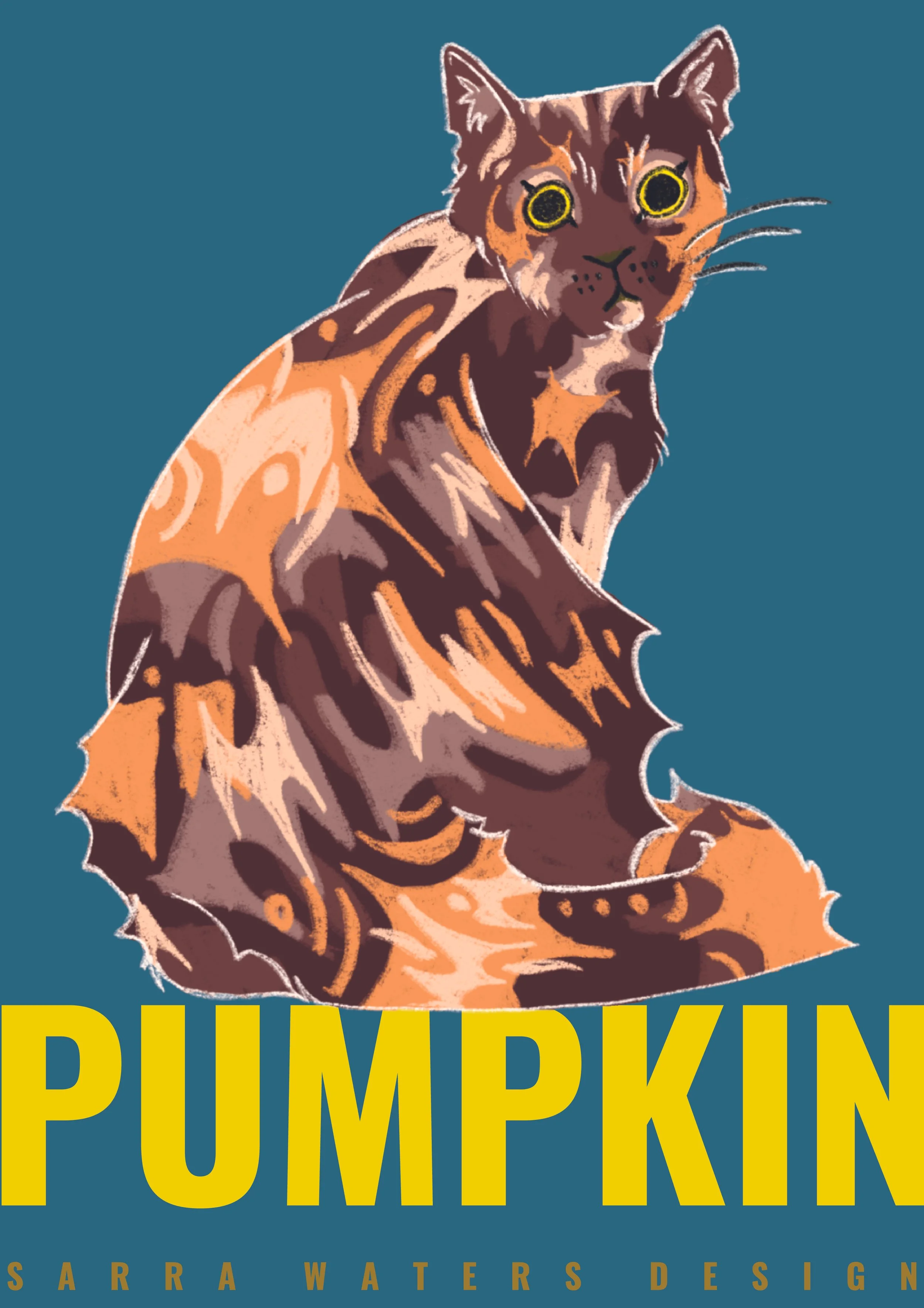 Our Cats Series (Pumpkin) - Poster