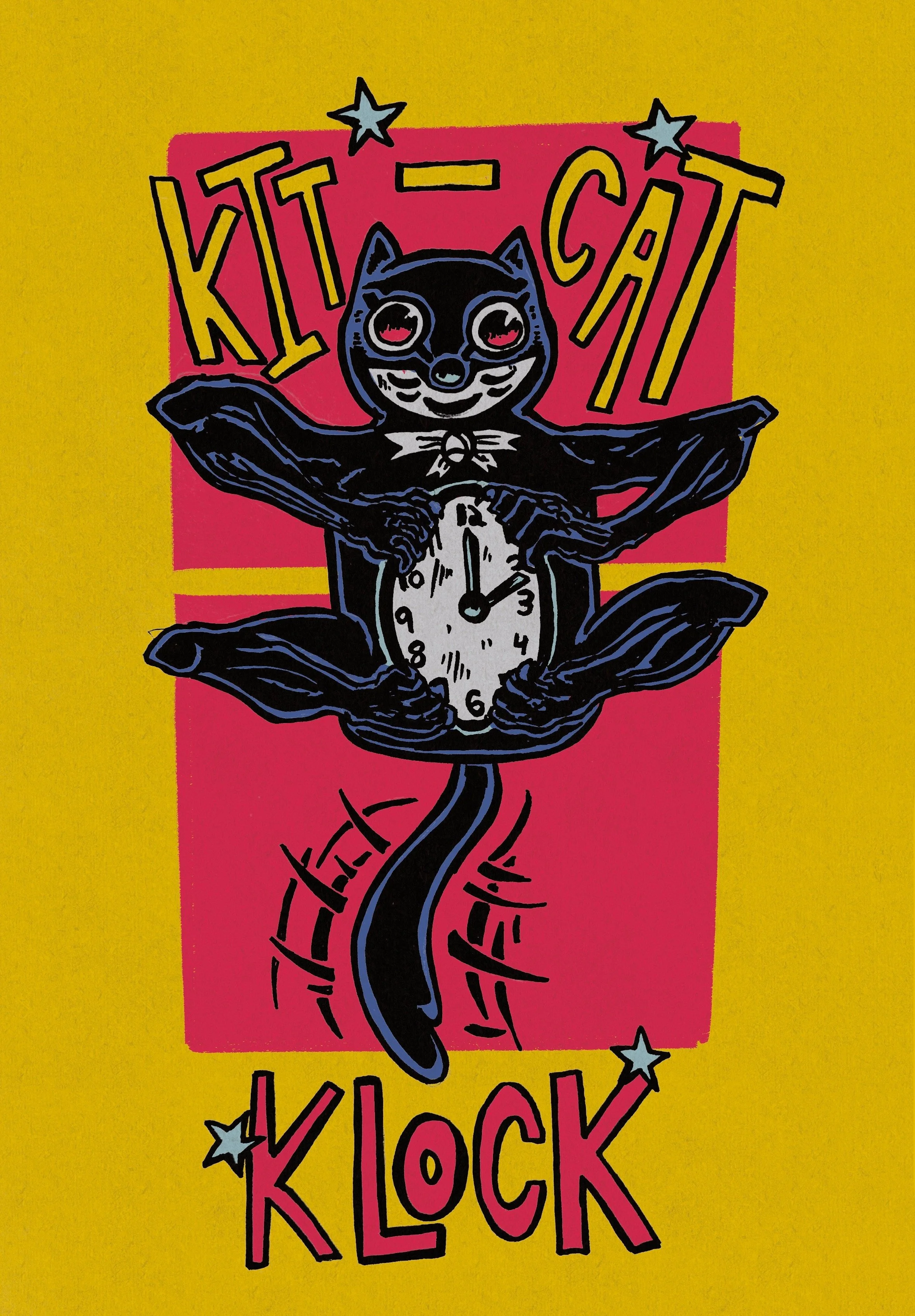 Kit-Cat-Klock - Poster
