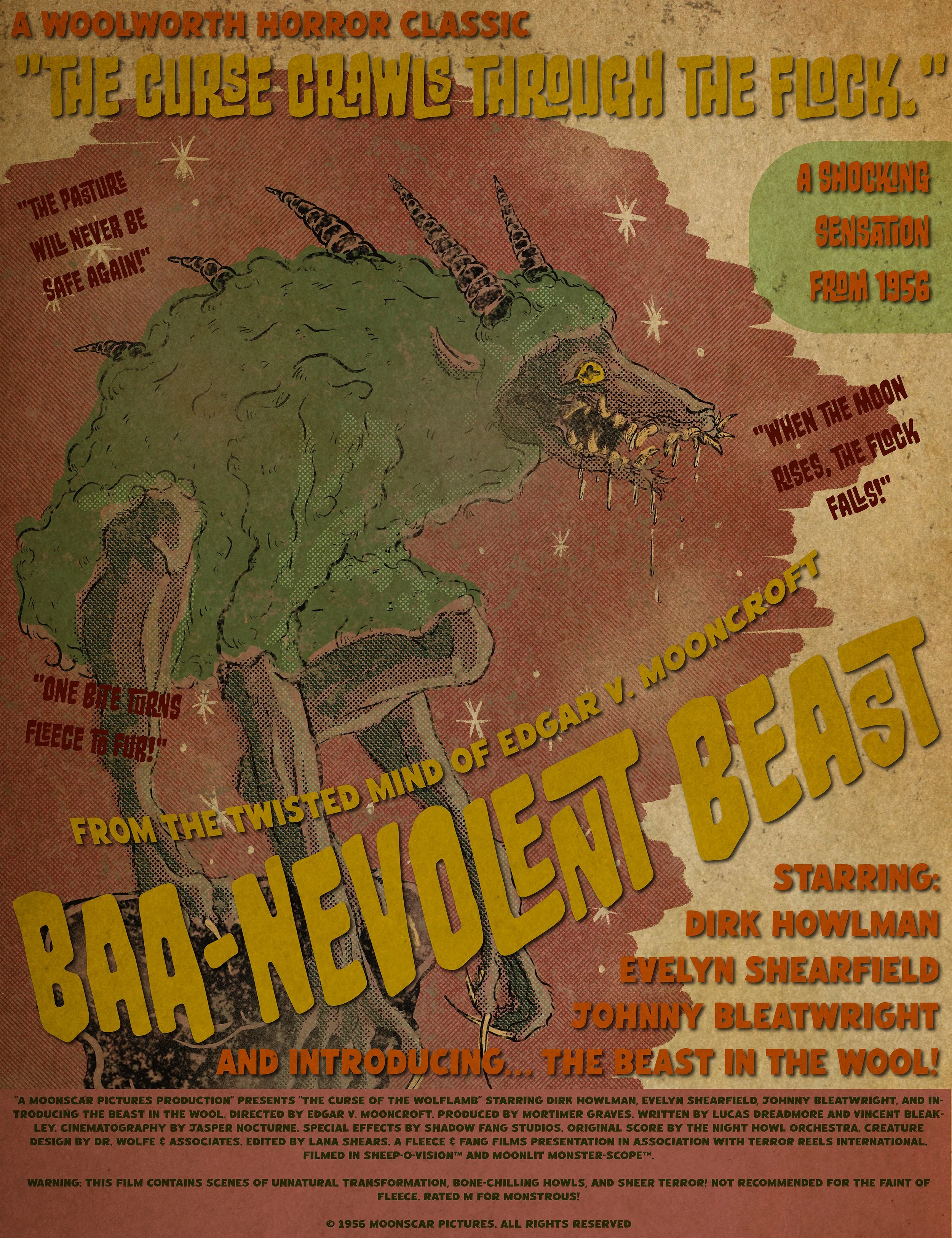 Baa-Nevolent Beast - Poster
