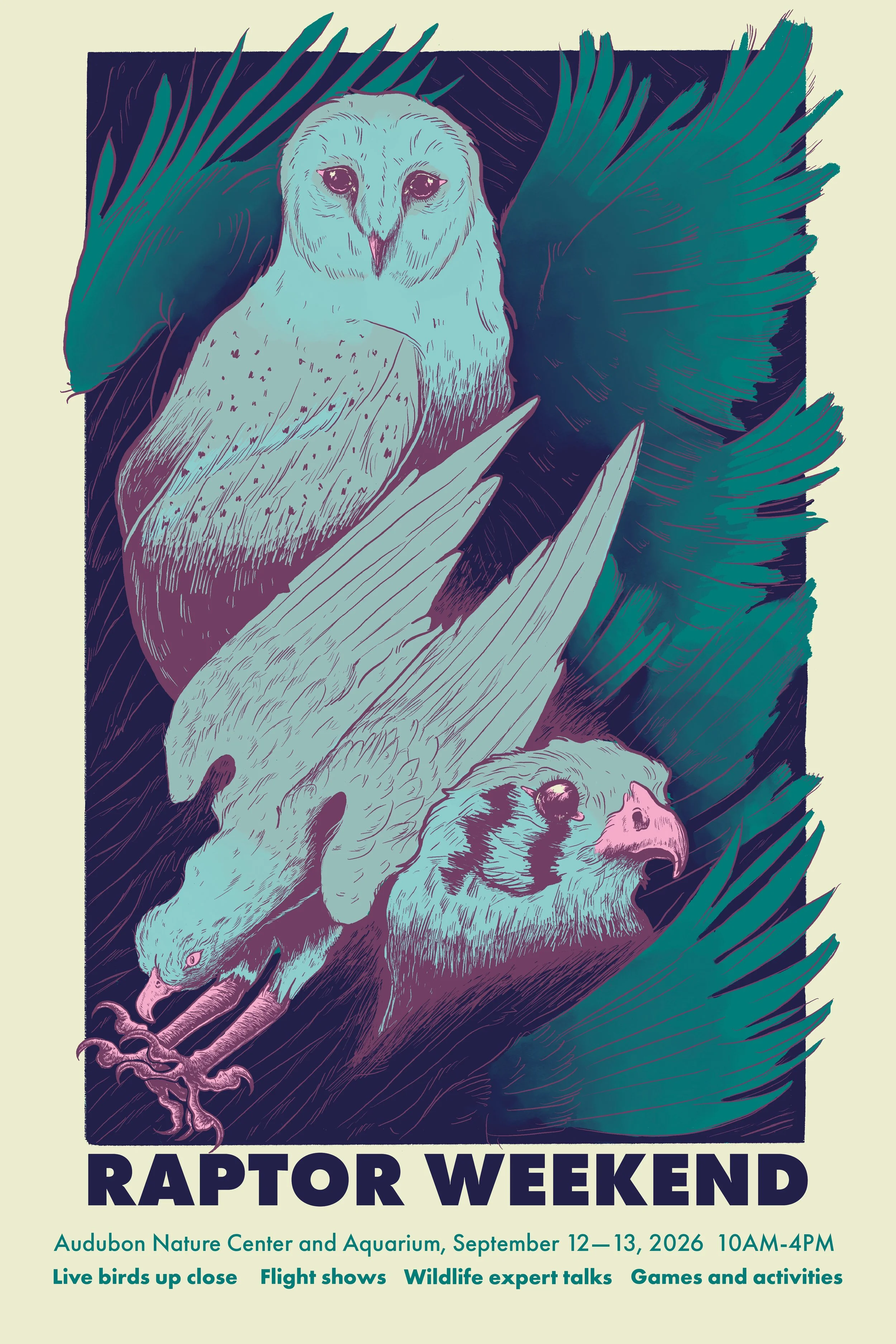 Raptor Weekend - Event Poster