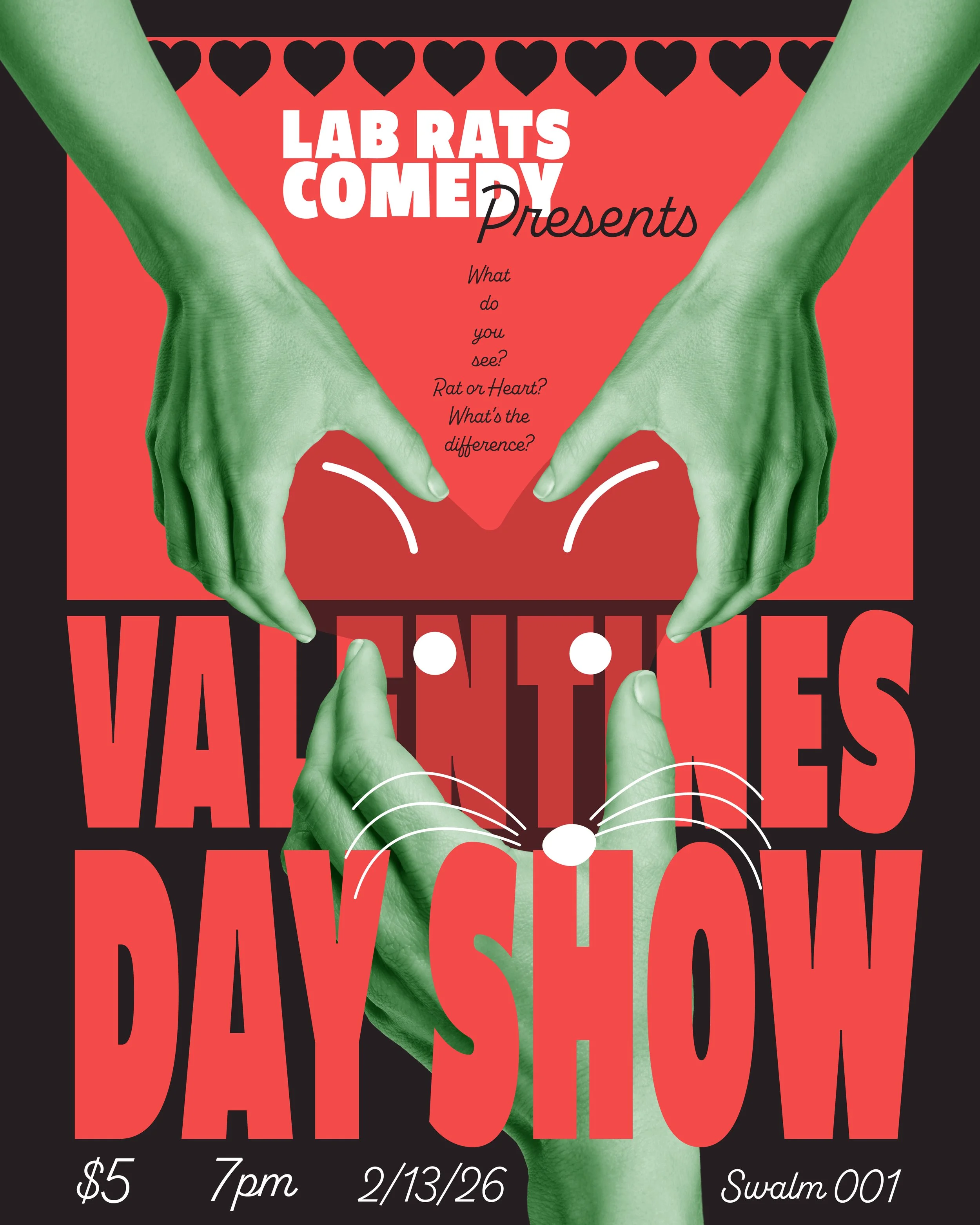 Lab Rats Comedy Valentine's Day - Poster