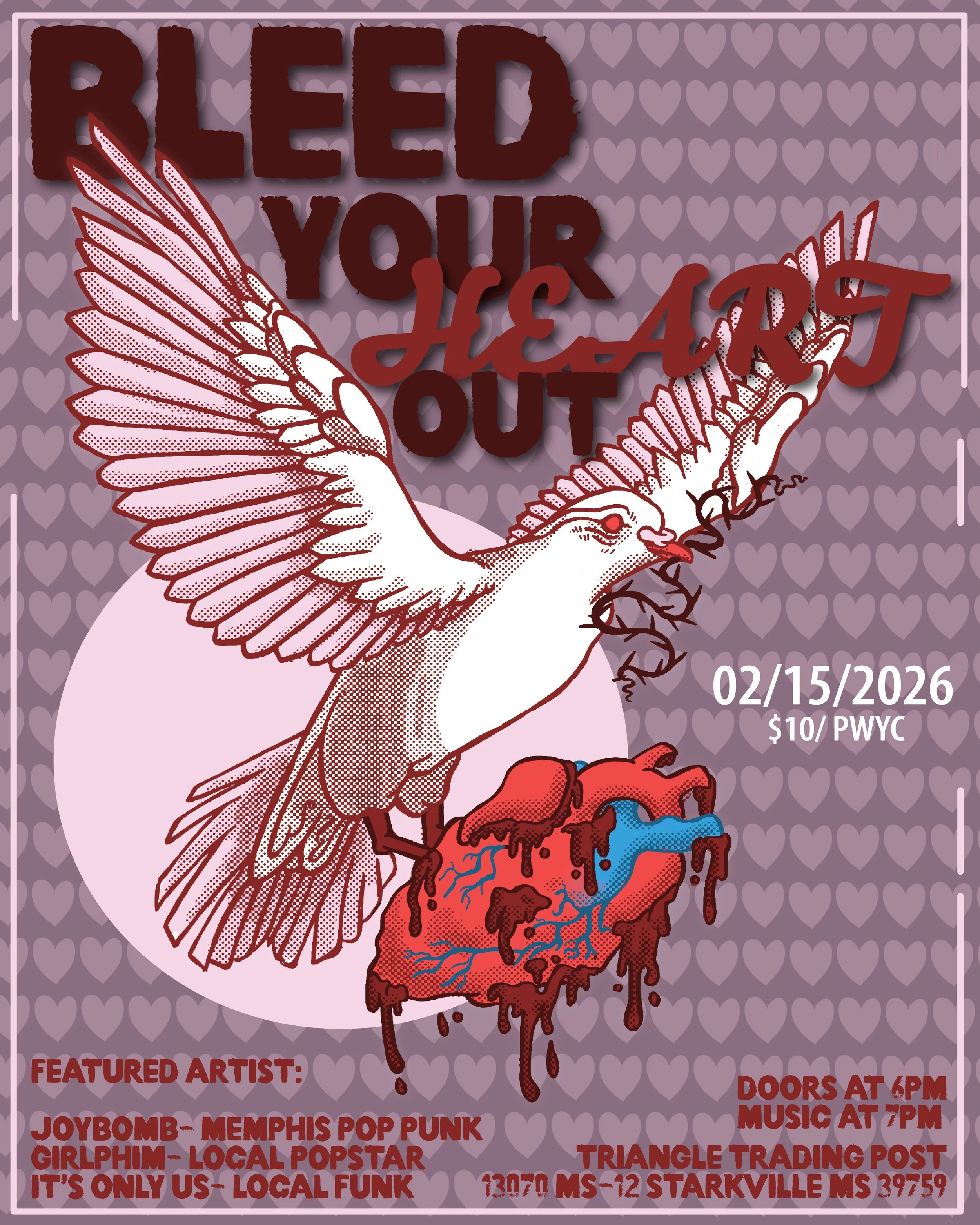 Starkville DIY Valentine's Day - Official Poster