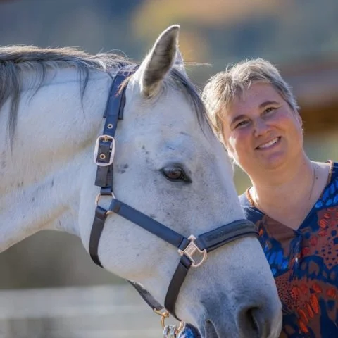 Leoni vom Pferdecoaching mit Pferd