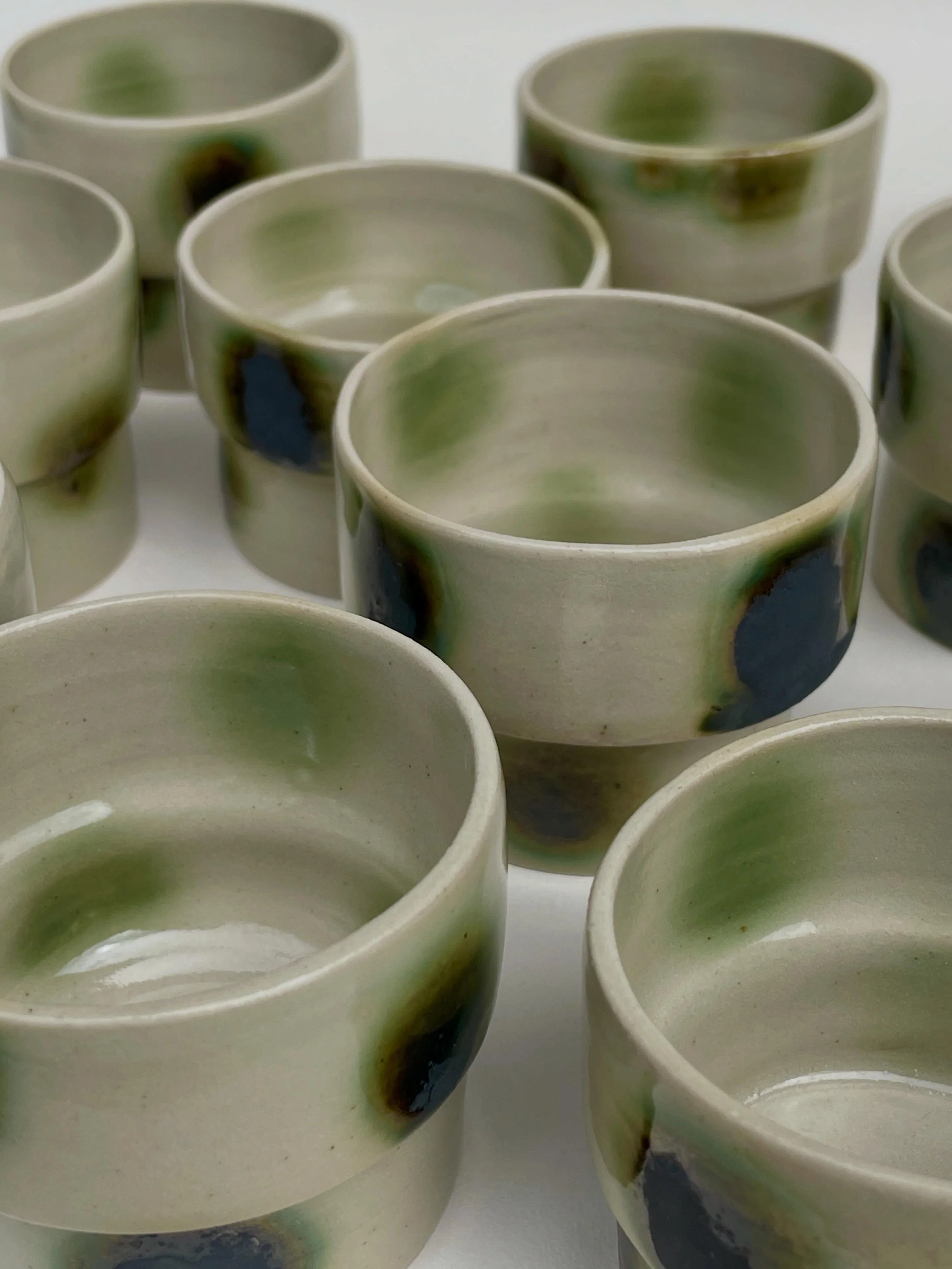 Espresso cups are ready for your summer coffees.