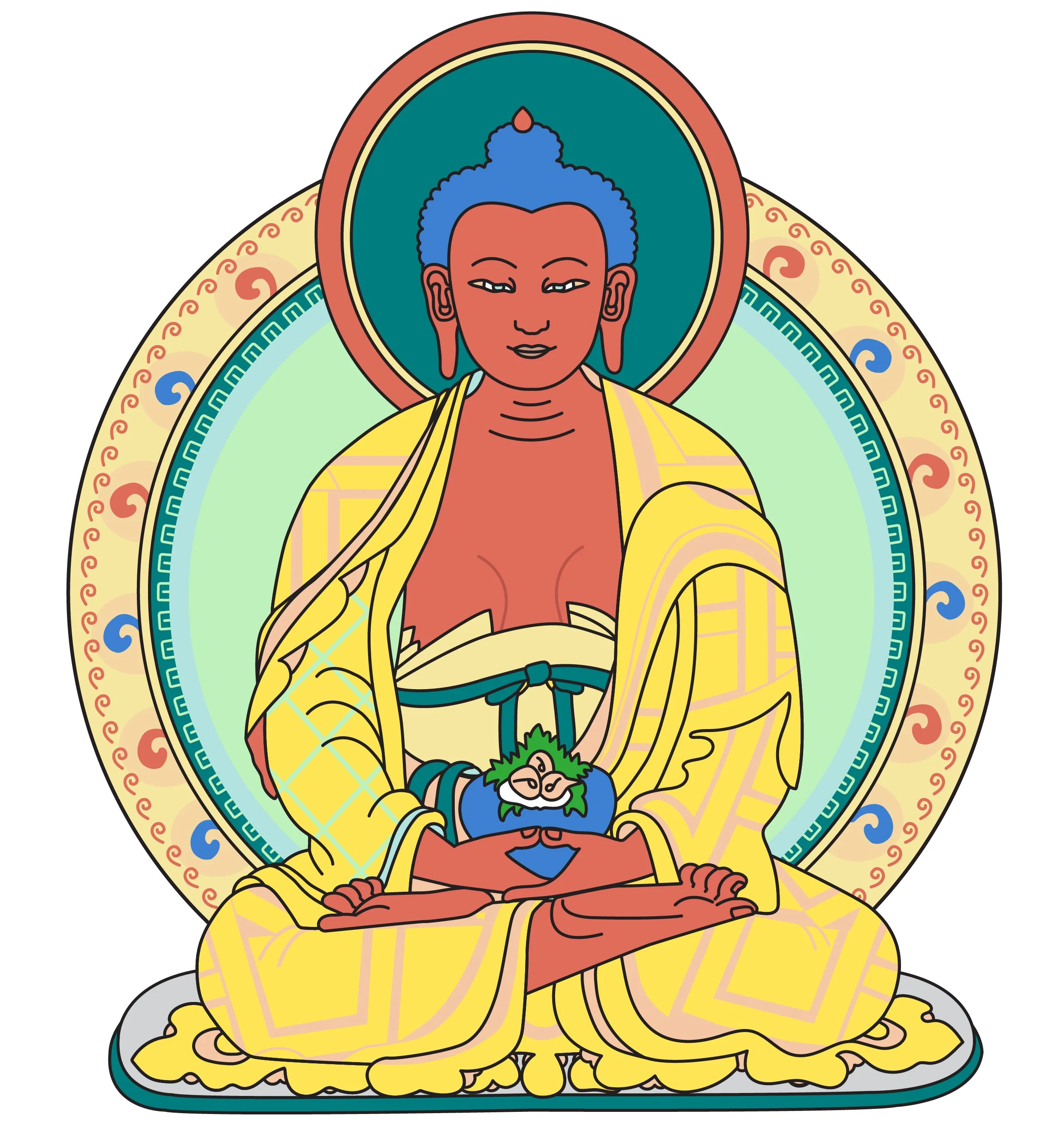Childrens education illustration RE Bhudda.jpg