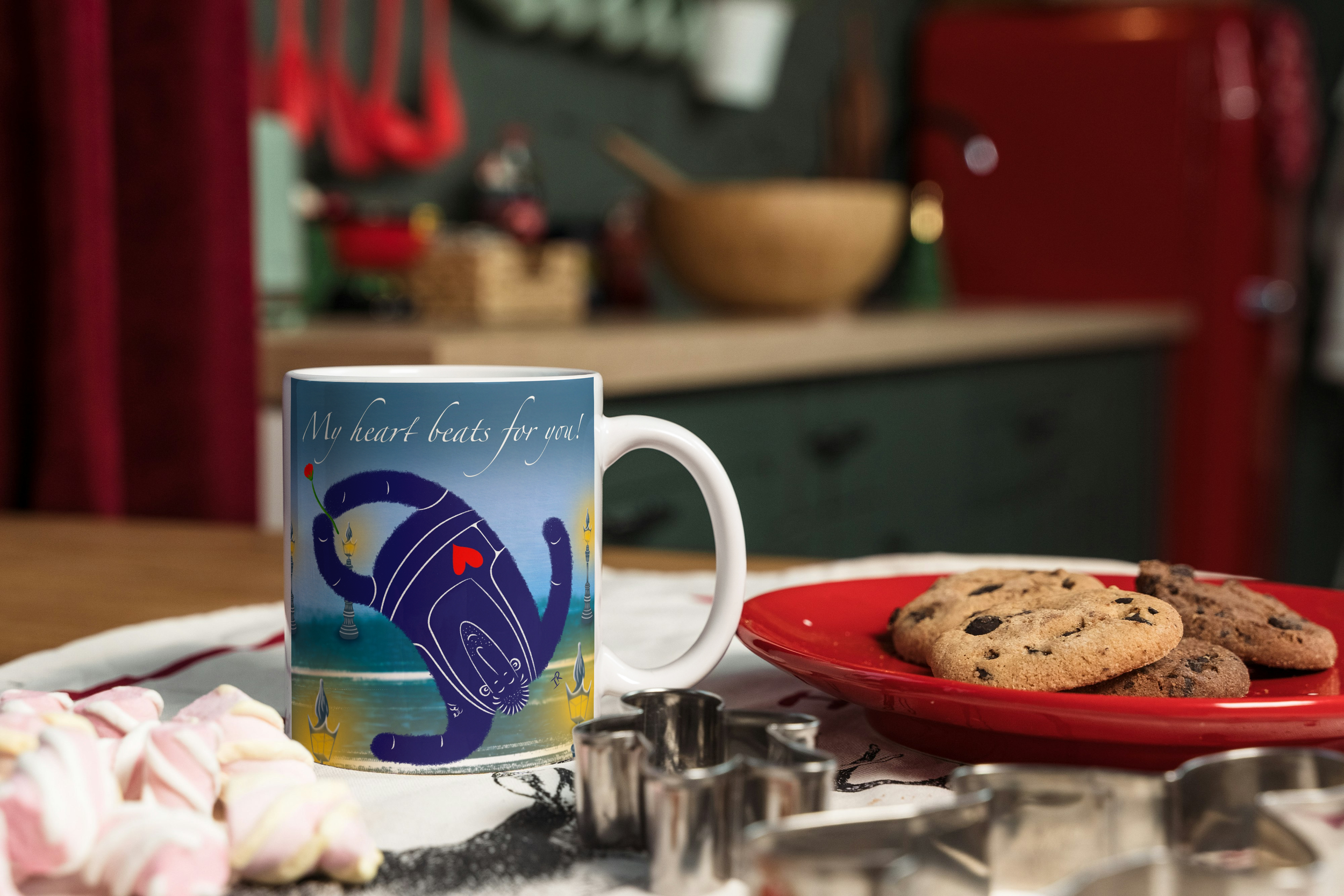 My heart beats for you - Collection Garry Homme idéal pas idéal - mug