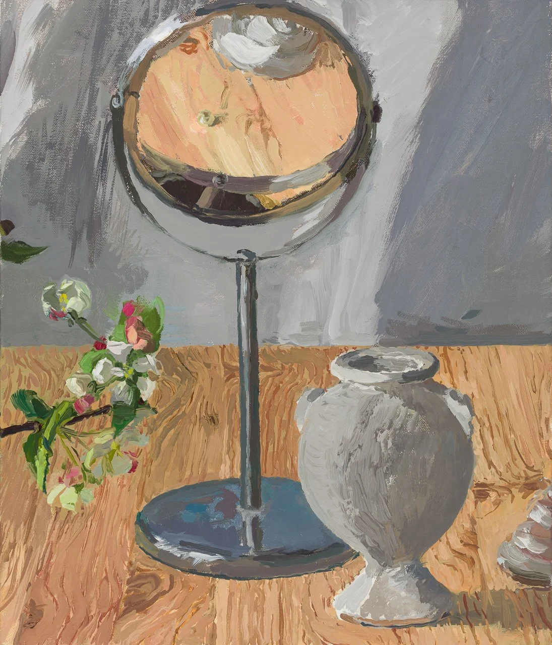 Seeking, 2024, Oil on linen, 35.6 x 30.5cm