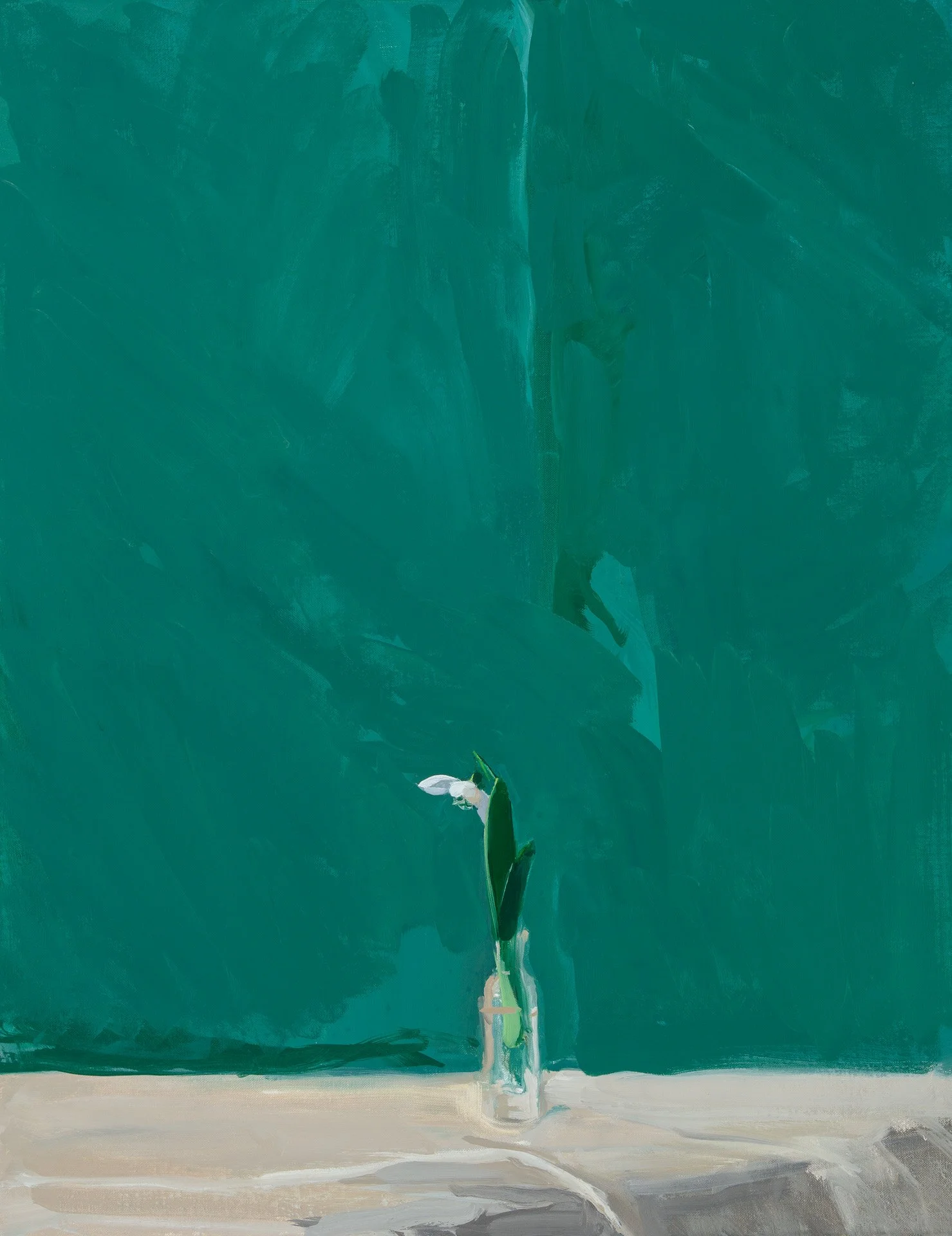 Its Em’rald Eye, 2020, oil on linen, 66 x 51cm