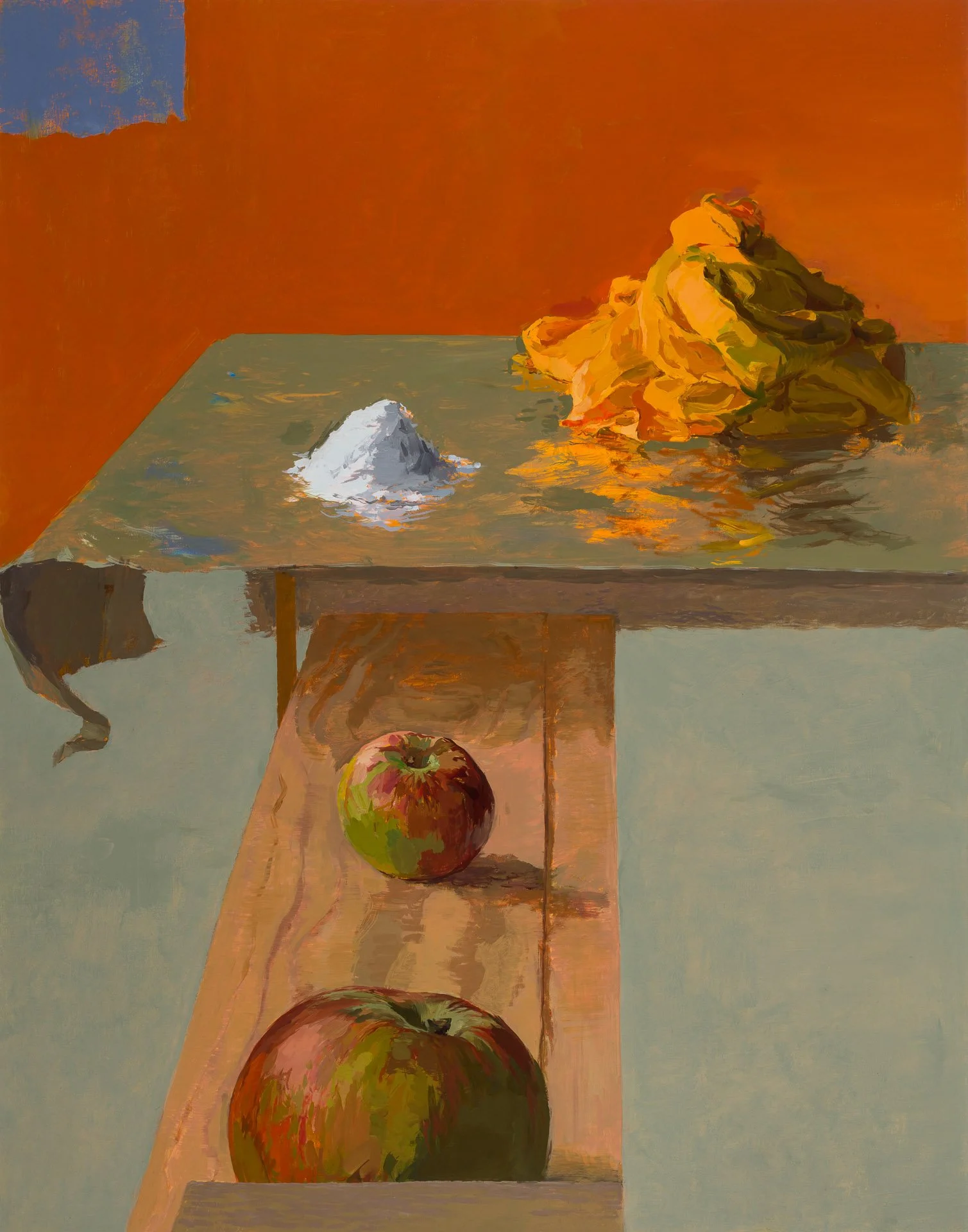 Salt Cellar Story, 2024, oil on linen, 142 x 110cm