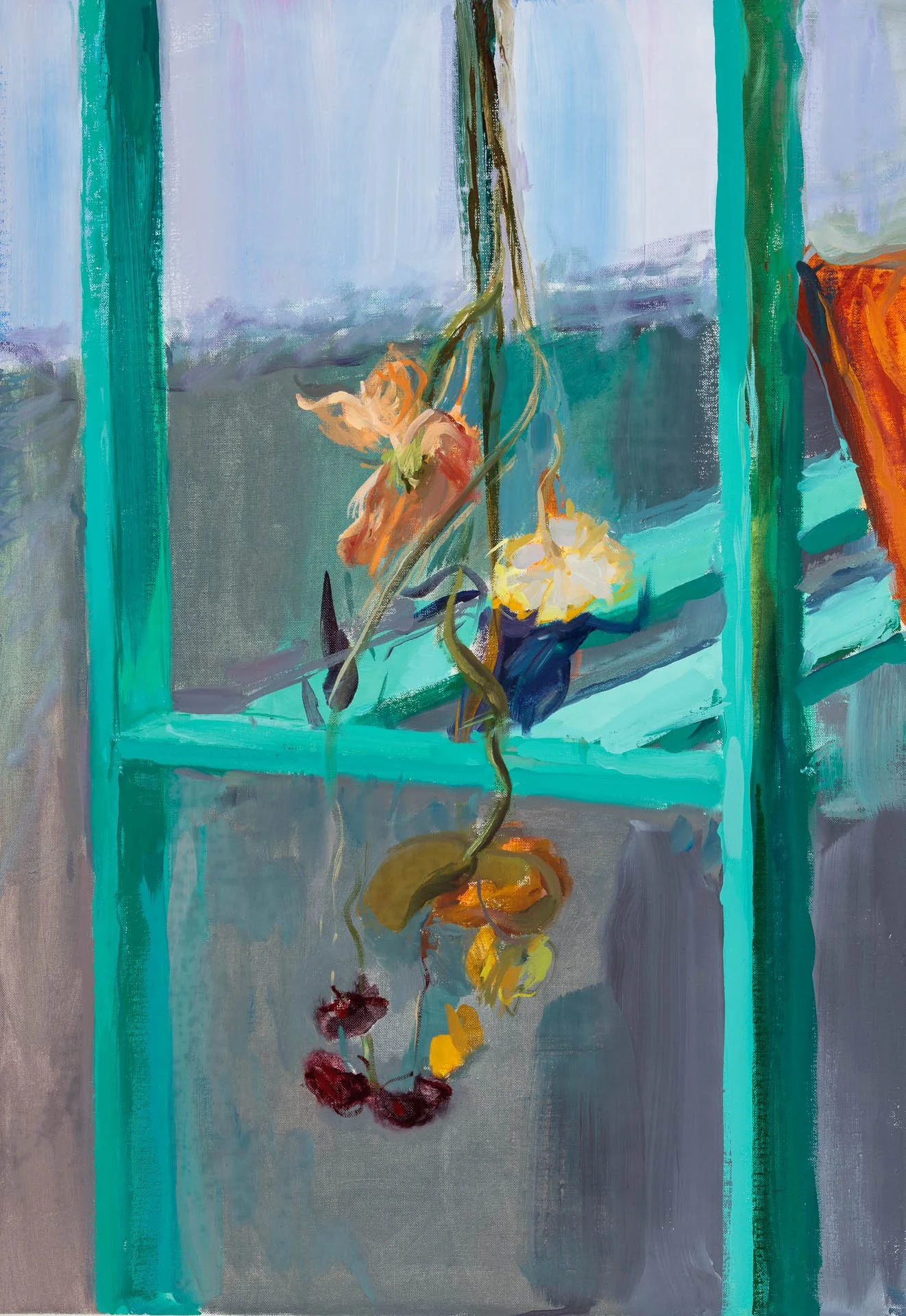 What Objects are the Fountains, 2020, oil on linen, 66 x 46cm
