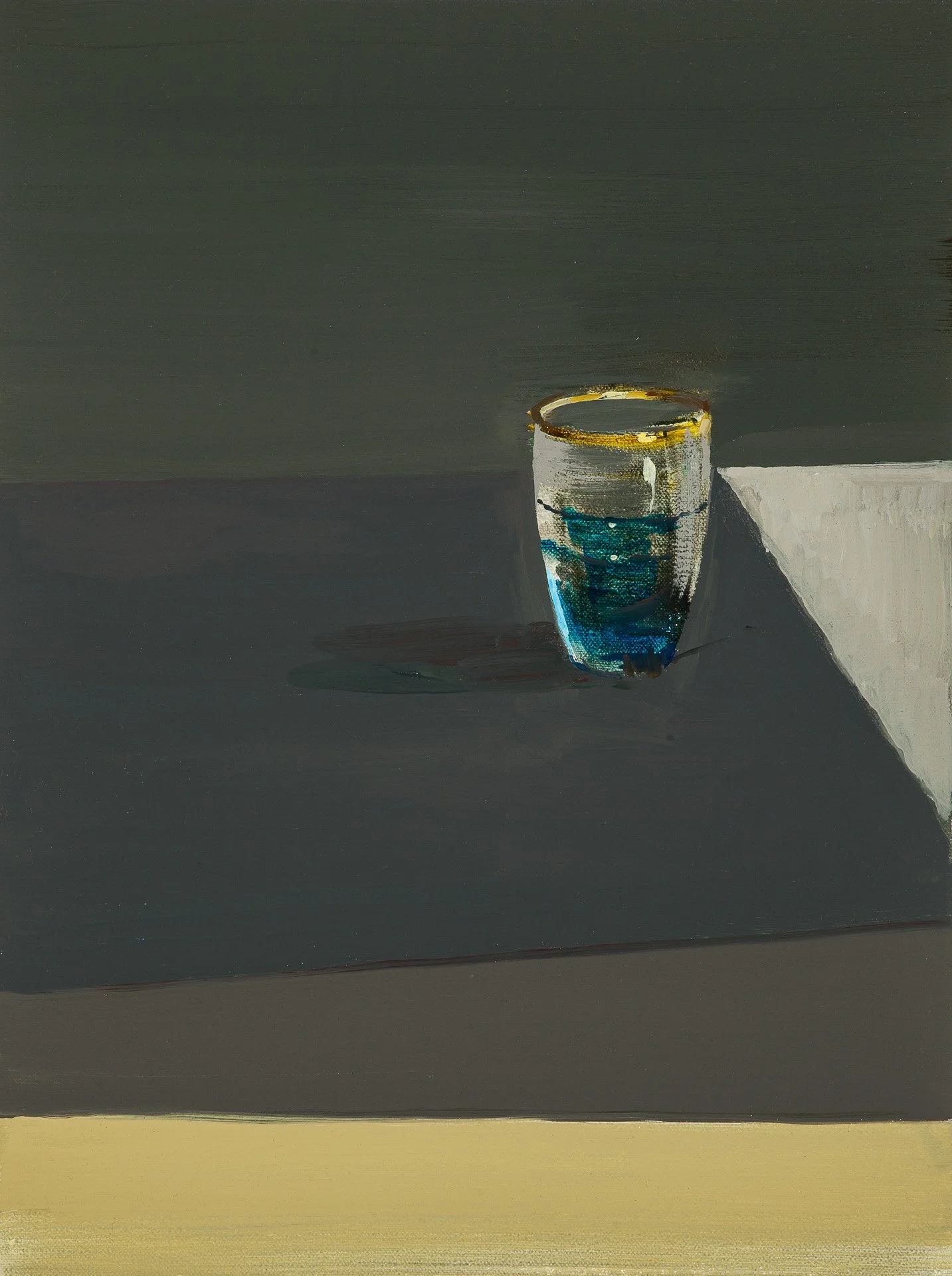Glass I, 2014, oil on linen, 40 x 30cm