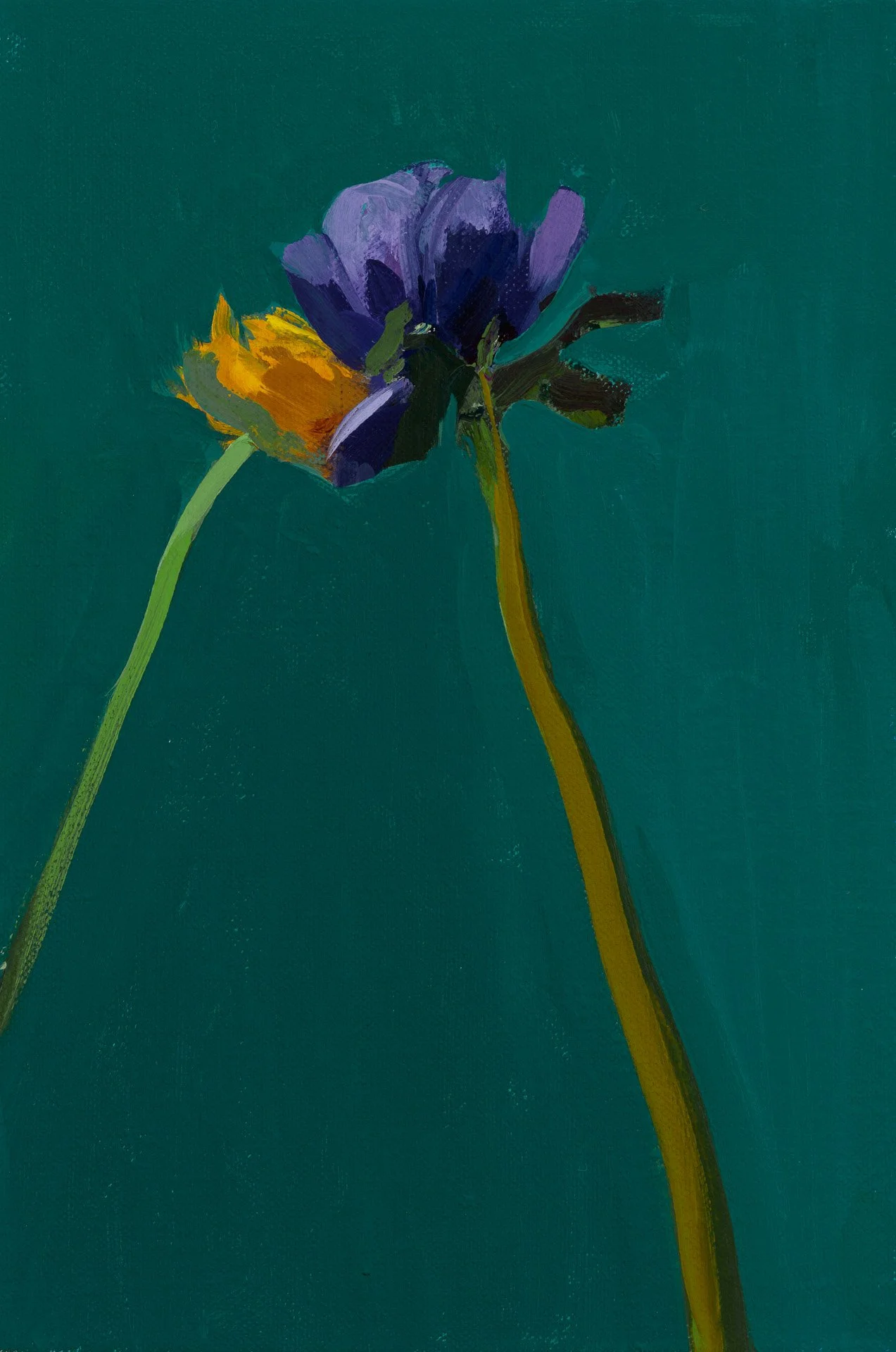 Deeper than all Roses, 2020, oil on linen, 46 x 31cm