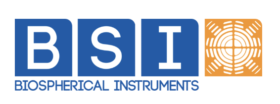 Logo for Biospherical Instruments featuring the acronym BSI and an orange radar graphic.