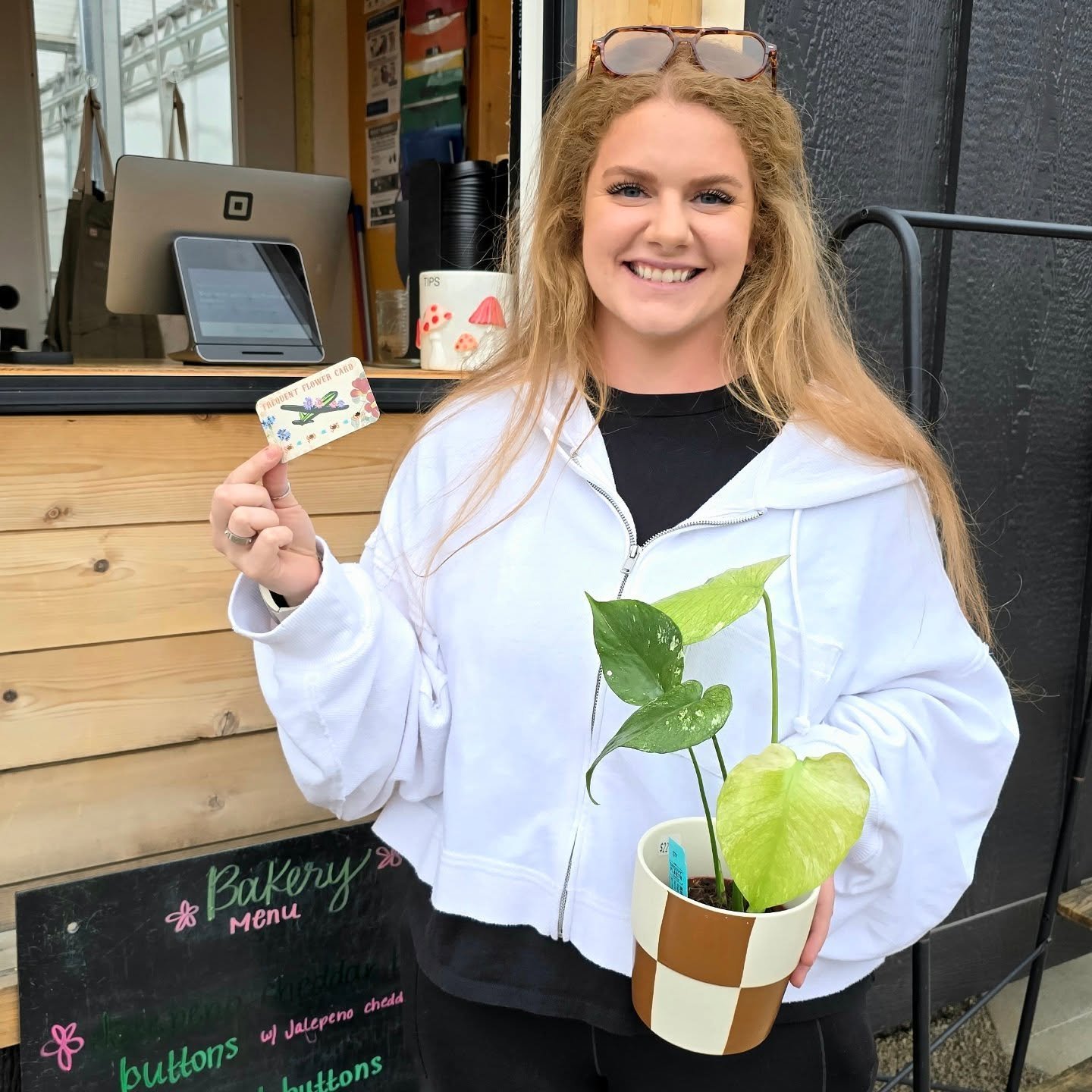 This kind human was leaving Groovy the other day and  offered up her used up punch card to Travis and I. She was moving out of state and said she wouldn't be back and won't be able to use the benefits of the card. So we thanked her and wished her a s