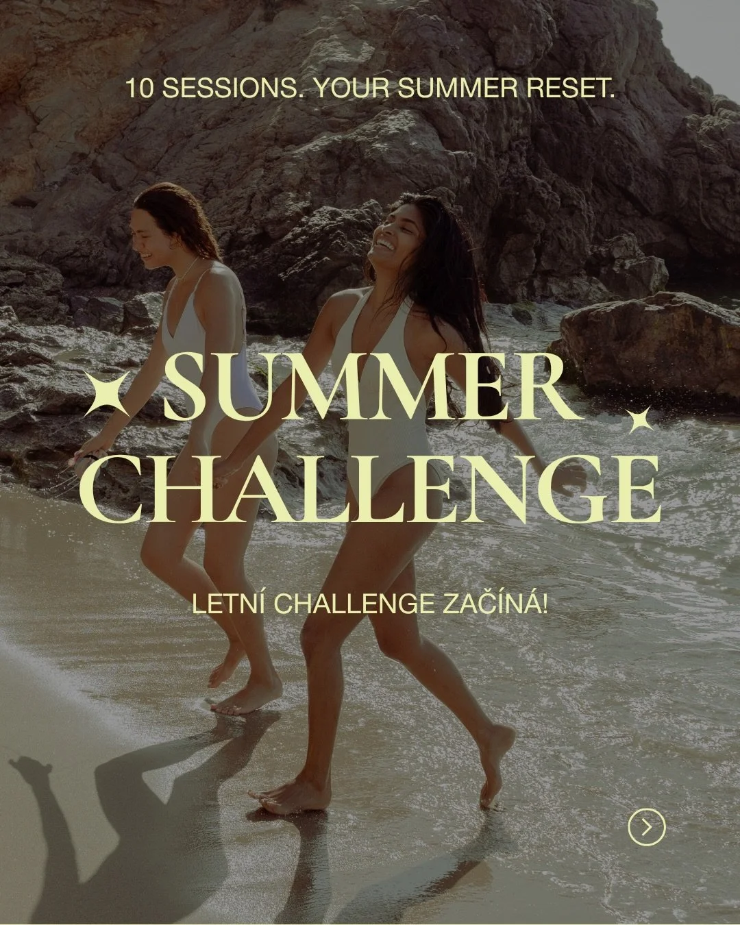 tone. summer challenge je tady. 🤍

L&eacute;to měn&iacute; rytmus. My jsme tu poř&aacute;d pro tebe.

10 solo. lekc&iacute; přes n&aacute;&scaron; kiosek. Každ&aacute;, kter&aacute; challenge dokonč&iacute; do 31. 7., z&iacute;sk&aacute; speci&aacut