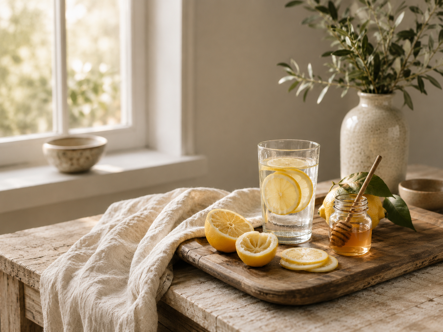 Citronvatten; ett perfekt sätt att starta dagen