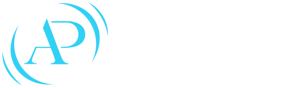Logo of Asia Pacific Missions with a stylized blue globe and the initials 'AP' on the left and the text 'Asia Pacific Missions' on the right.
