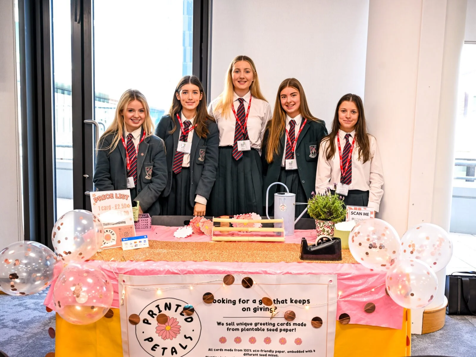 Printed Petals, Strathearn School, Belfast