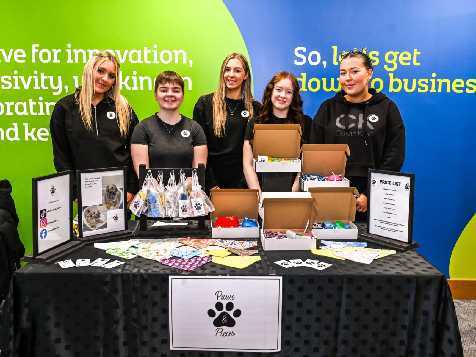 Paws &amp; Pieces, Larne High School