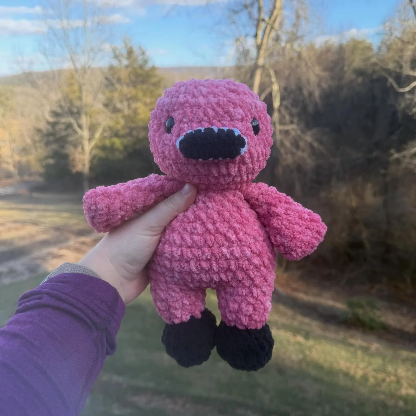 1 flamingo? No, 2!! 

Flamingo teddy: @nooks_hooks duck pattern with color mod
Sploot flamingo: @crochetbygenna pattern book! Also the duck pattern with color mod!