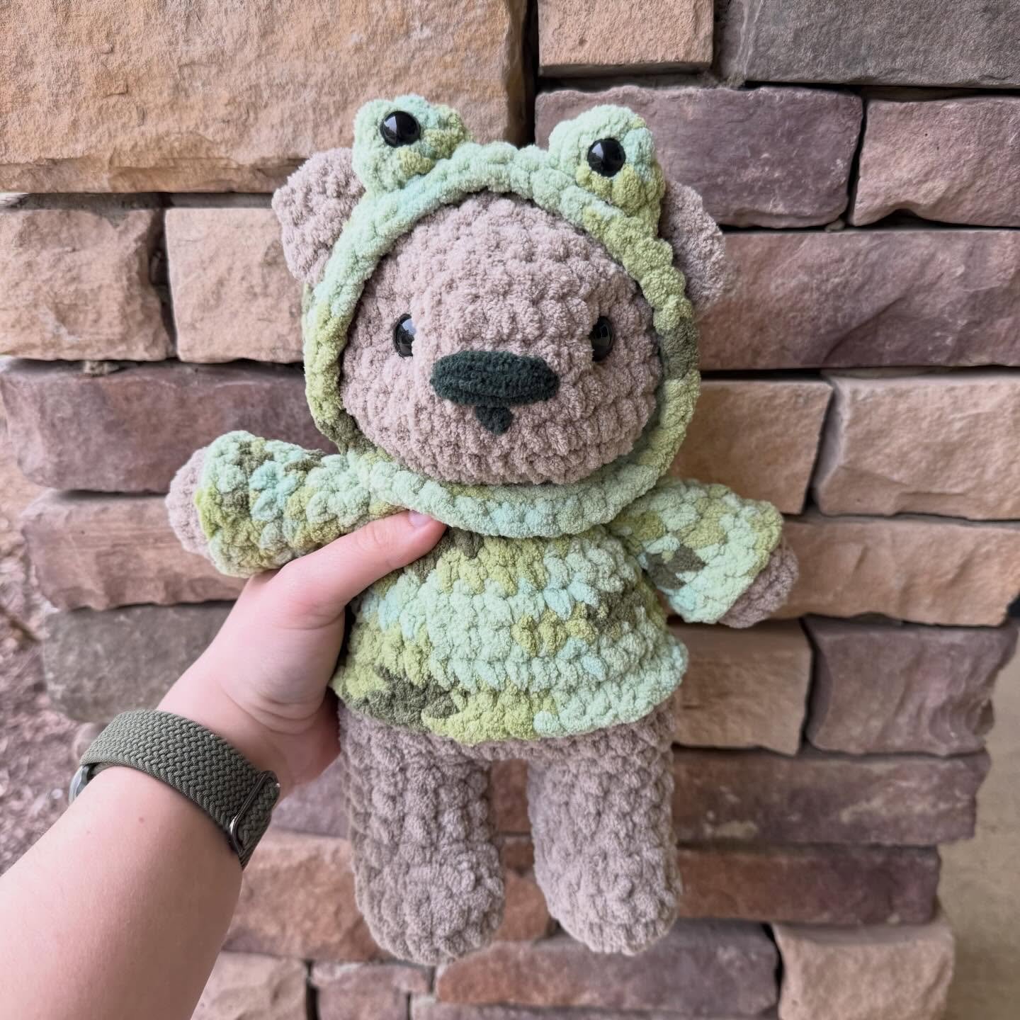 Frog hoodie teddy 🐸🧸

A make I forgot to post recently purchased by a friend!