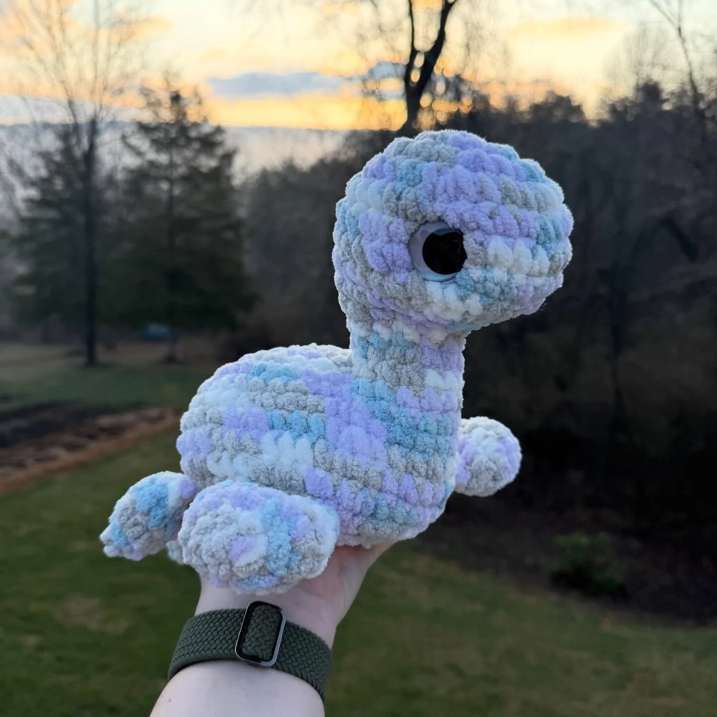 Good morning! Gainesboro craft fair today !! 
Here&rsquo;s a last minute Nessie :)