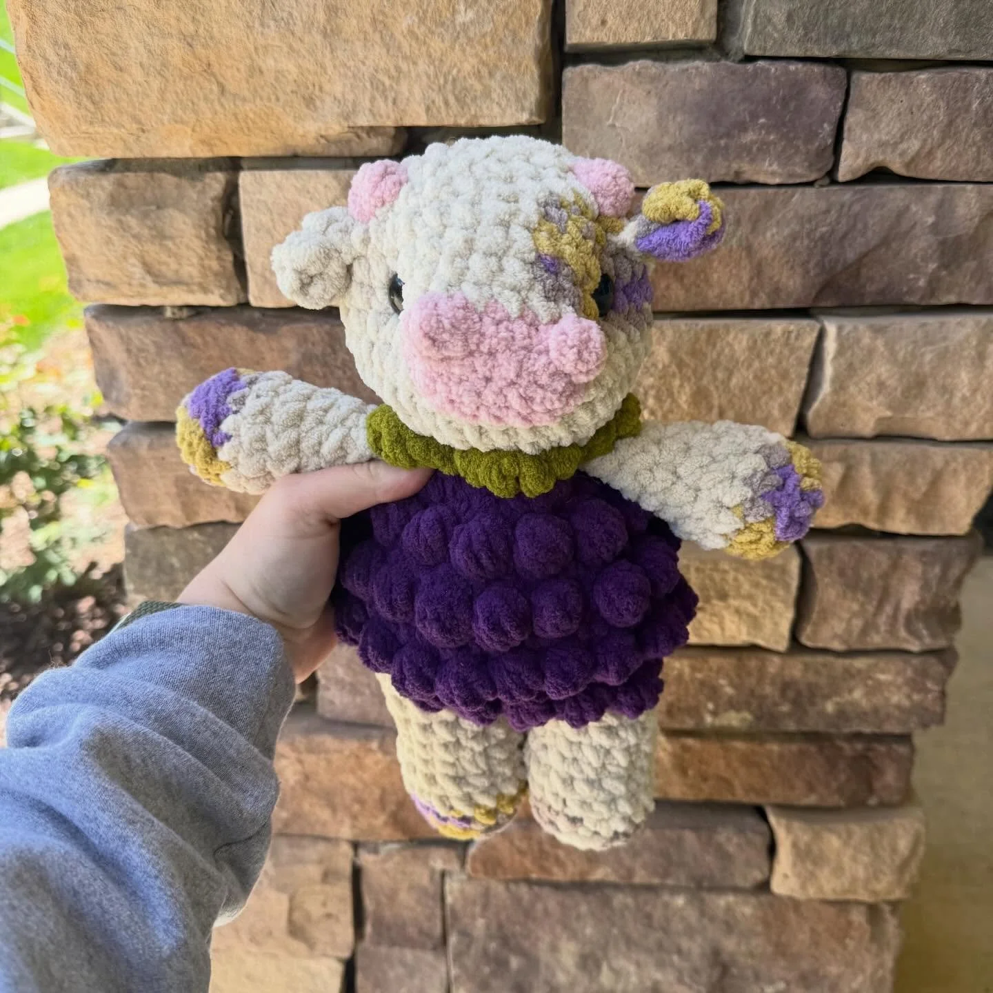 A blackberry cow to complete the set 🐮💜