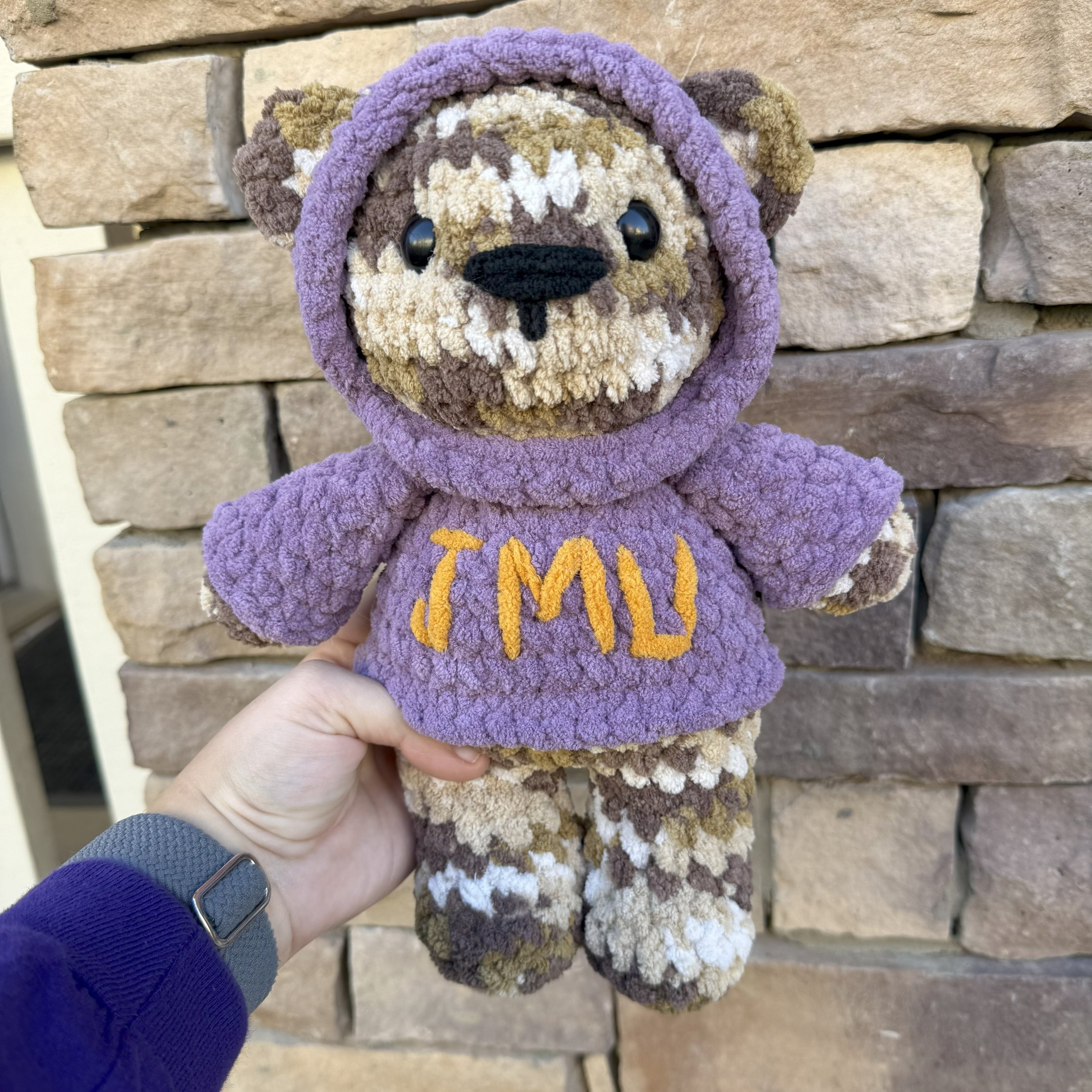 Muted Purple Hoodie Teddy