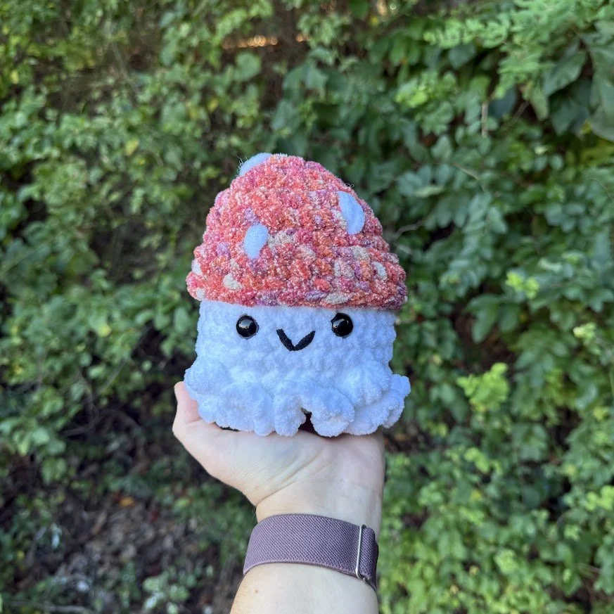 Mushroom Hat Ghost