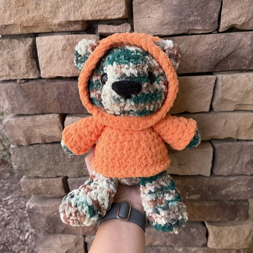 Camo Hunter Hoodie Teddy