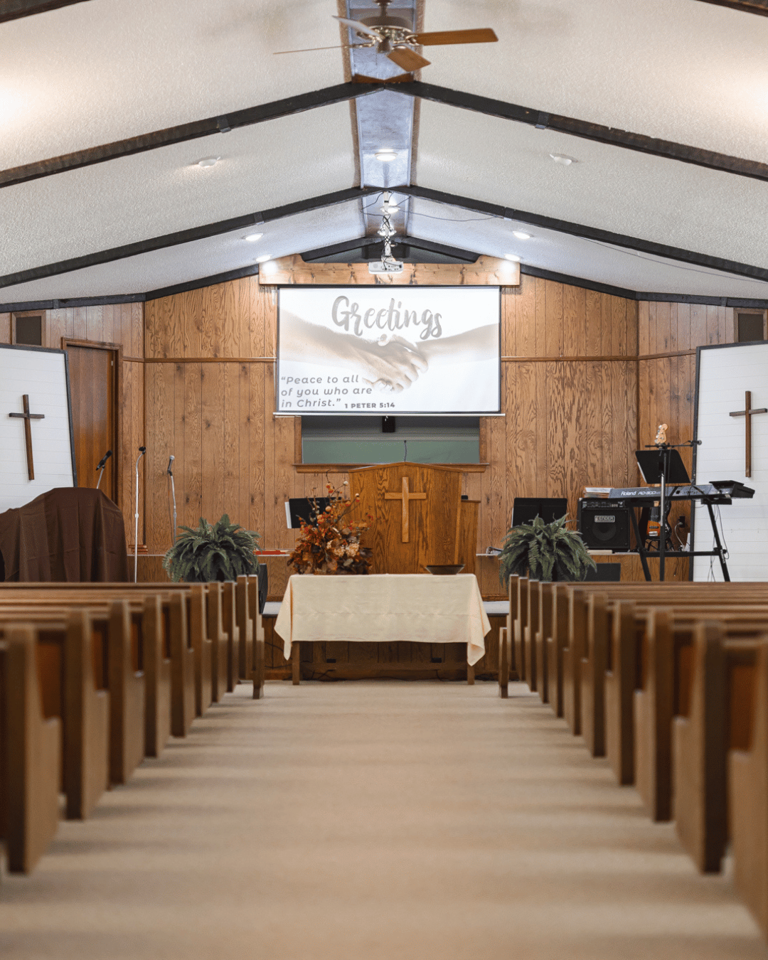 First Baptist Church church on a Sunday morning in Eminence, MO