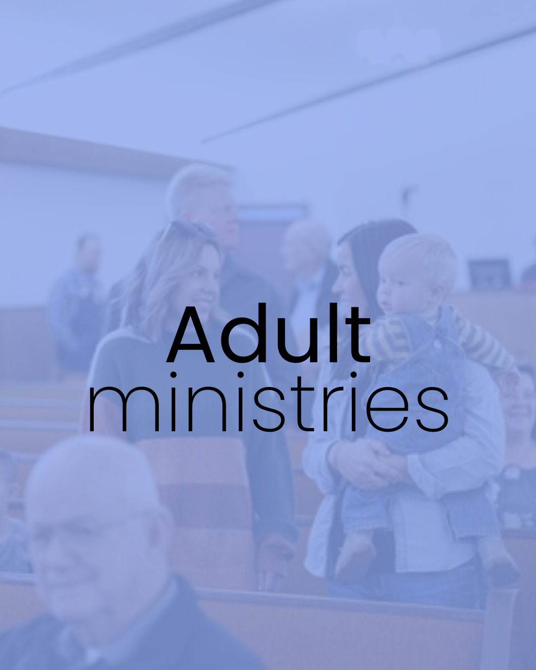 Adult classes at First Baptist Church in Eminence, MO
