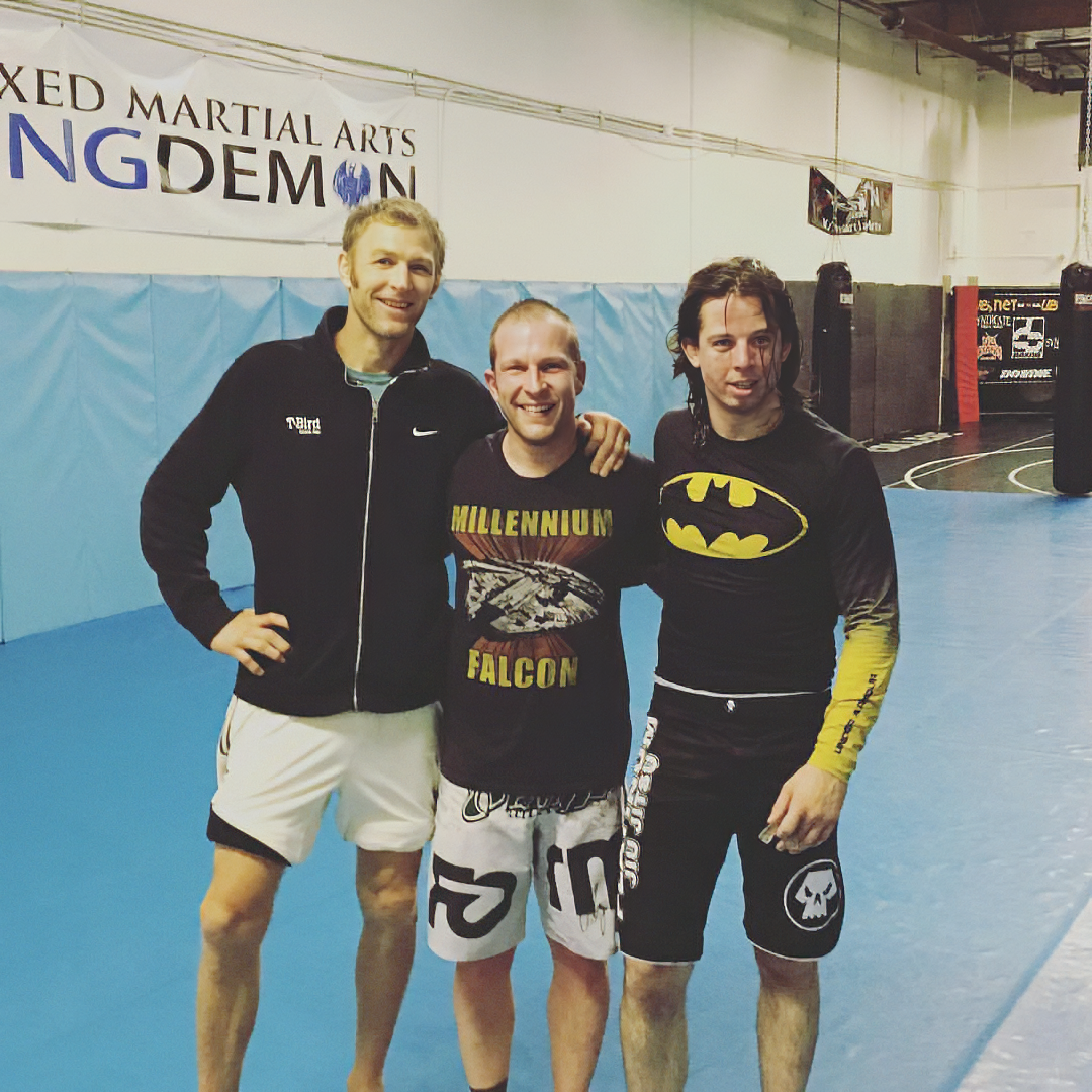 Training with Eric "the demon" Dahlberg, and Jon Markel.