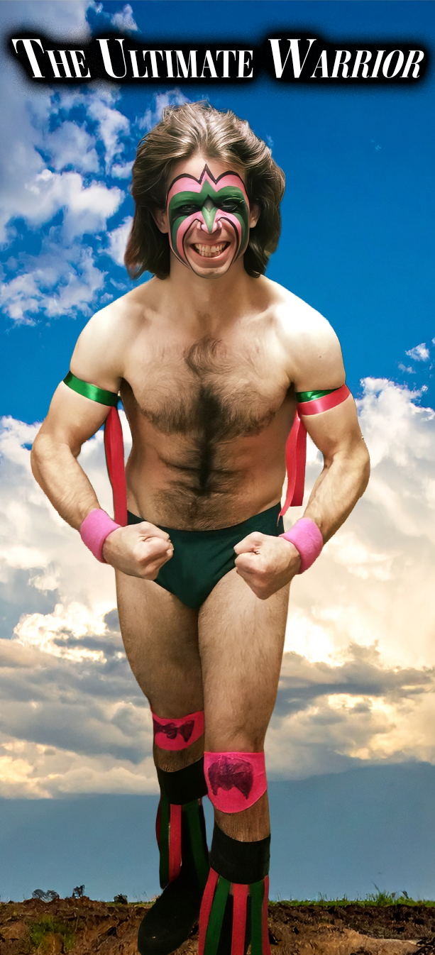 Lots of hairspray to achieve this look.