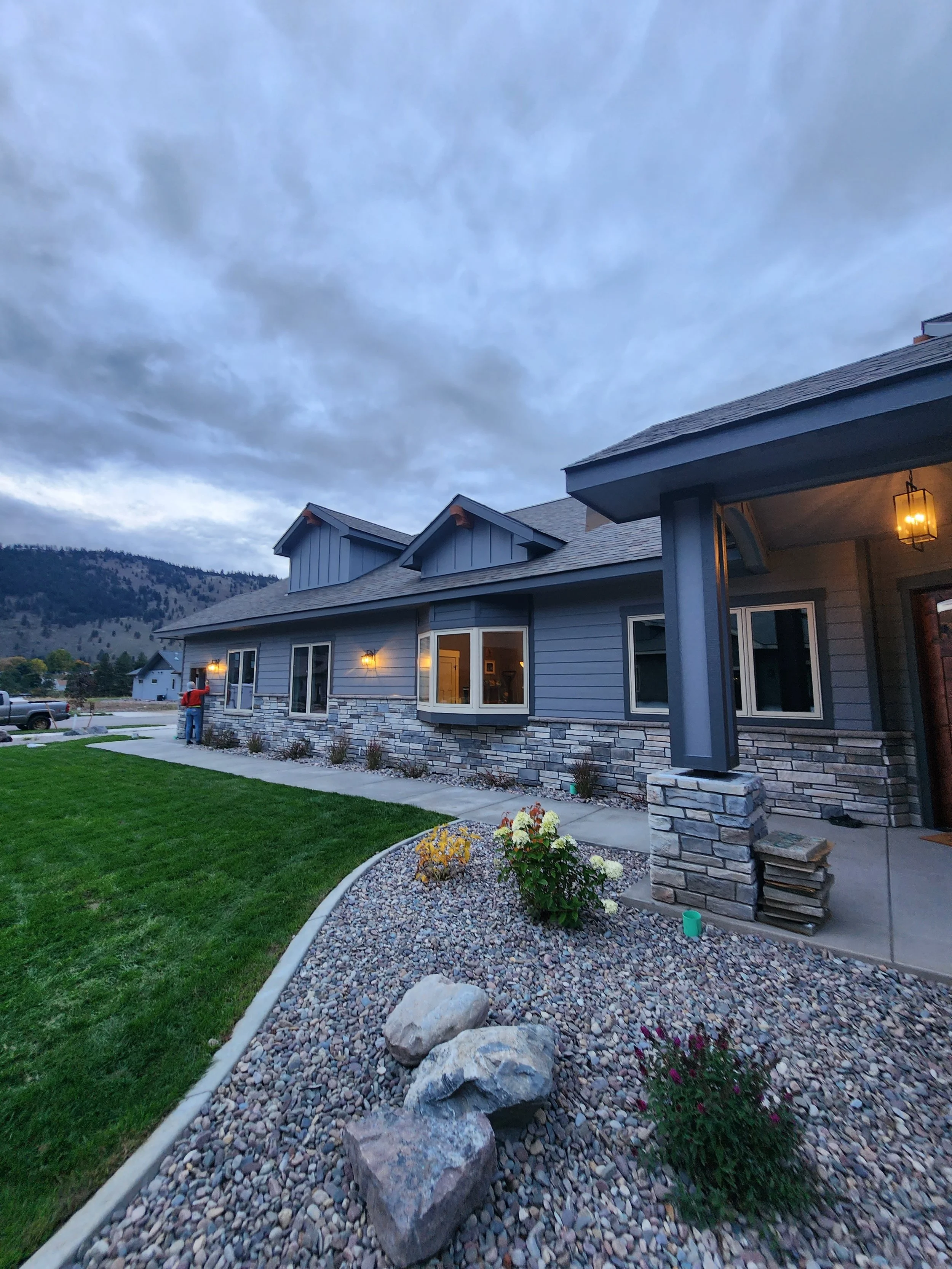 Residential exterior paint