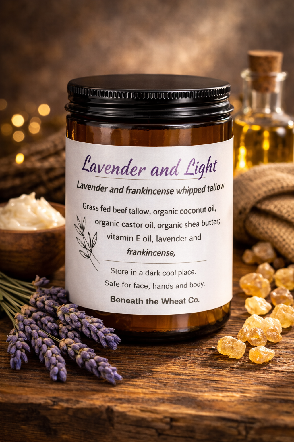 Lavender & Light Whipped Tallow