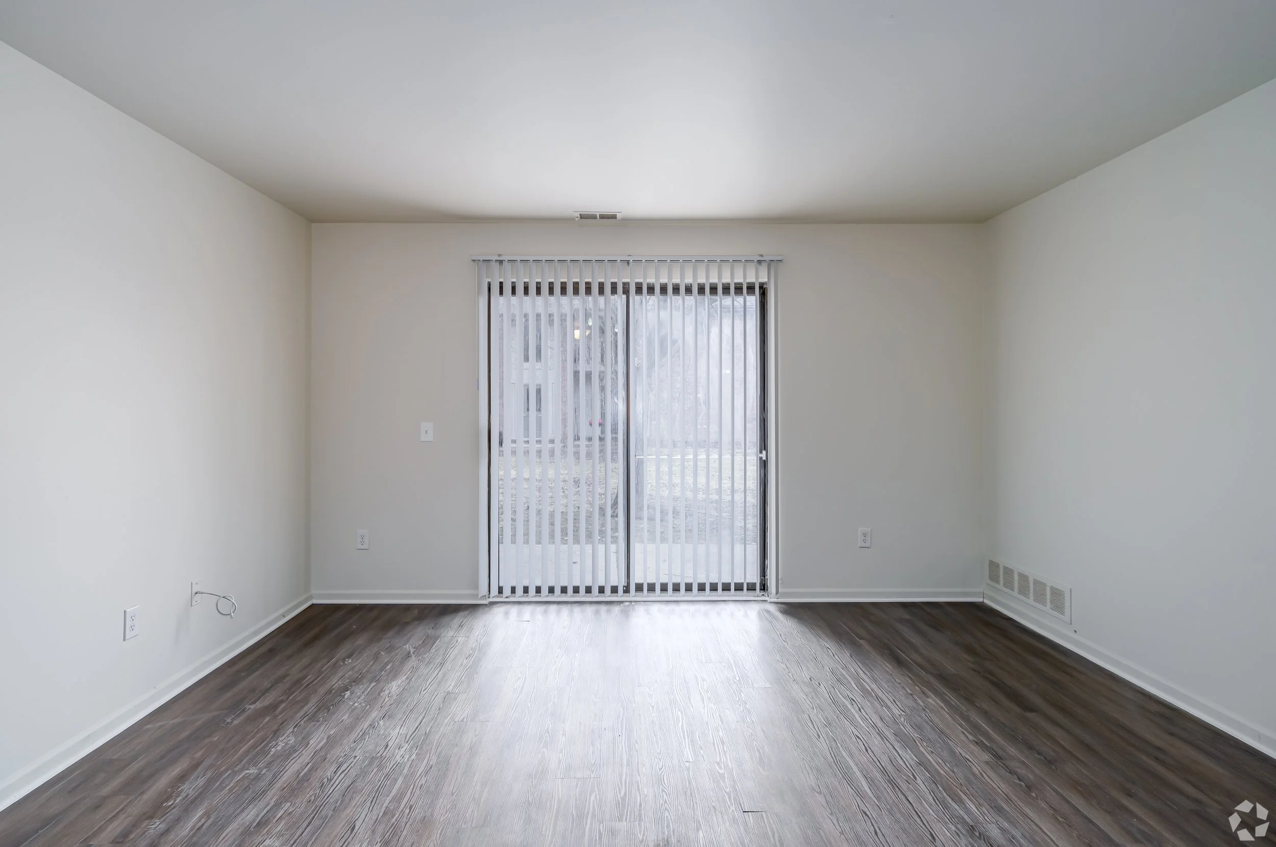 Gold Living Room with Patio