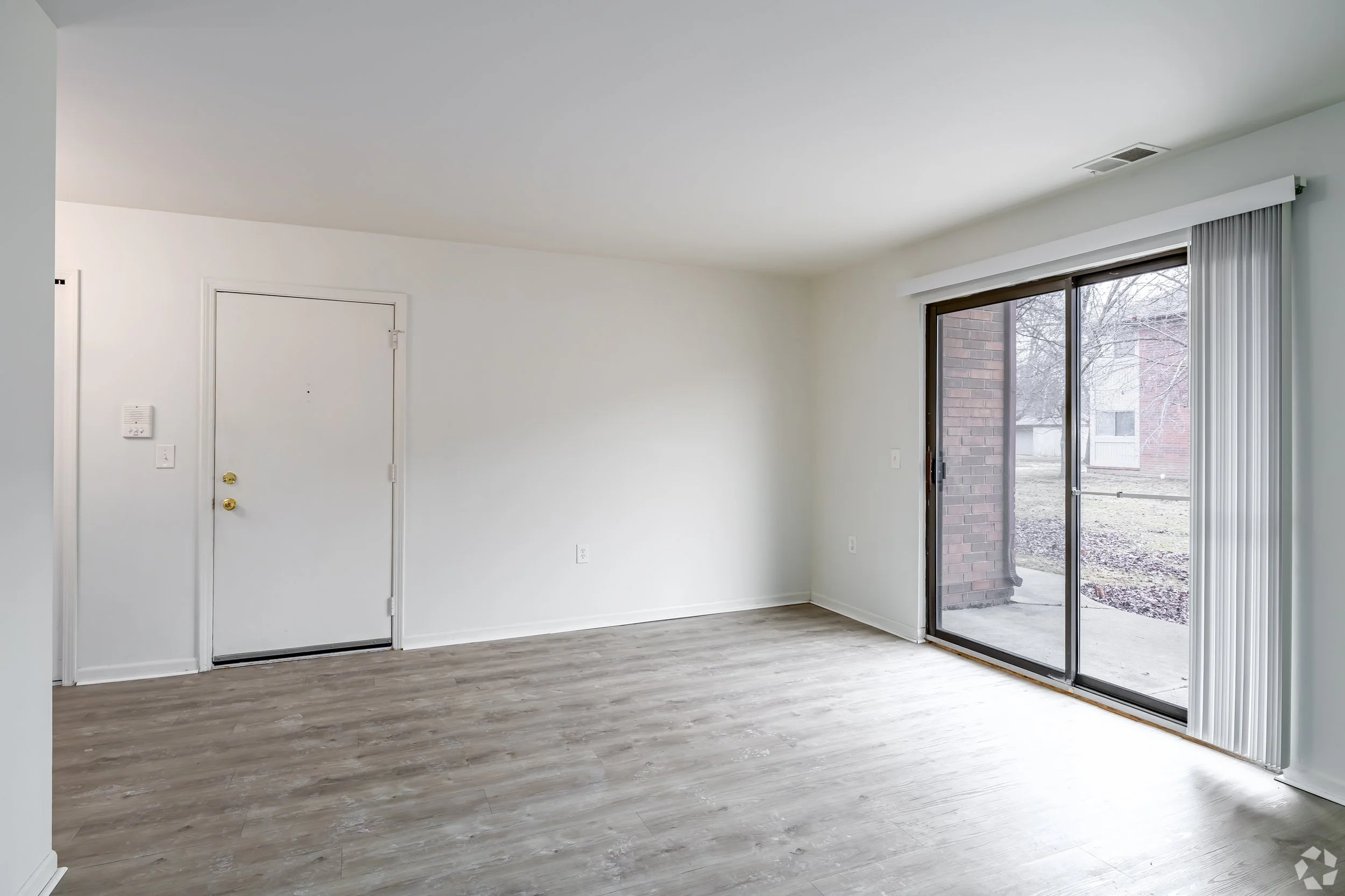 Platinum Living Room with Patio