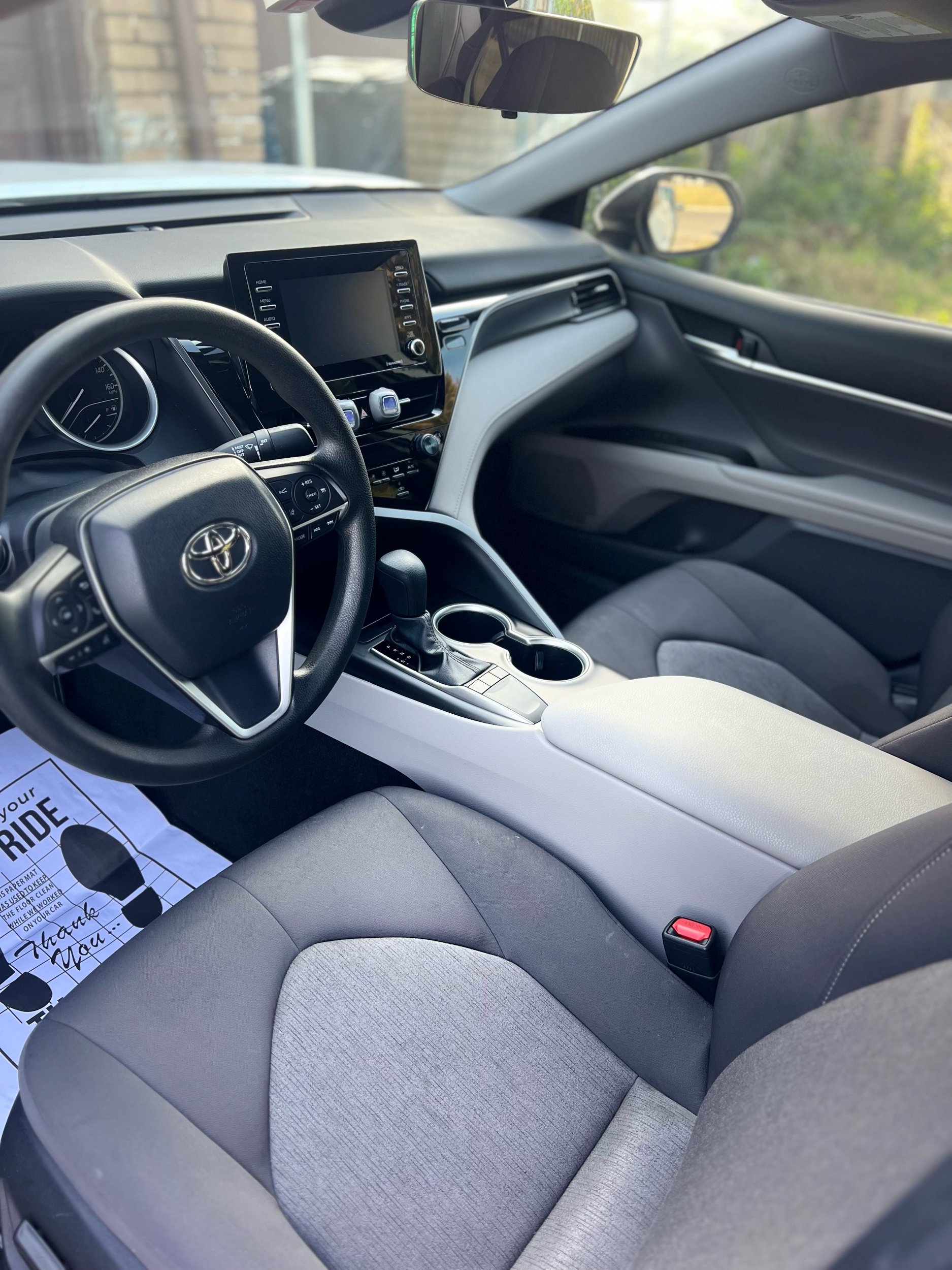 Silver Interior Detail- Sedans and Coupes