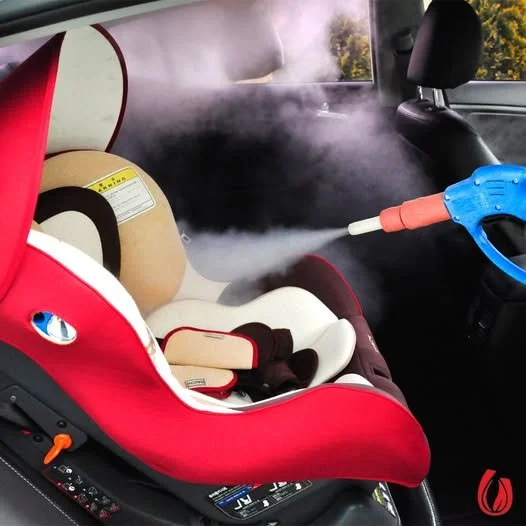 Child car seat cleaning