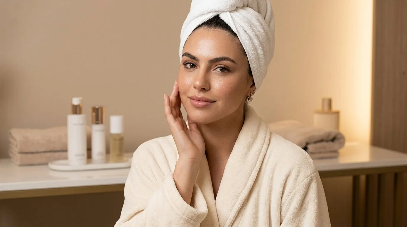 facial treatment at JK Aesthetic Studio