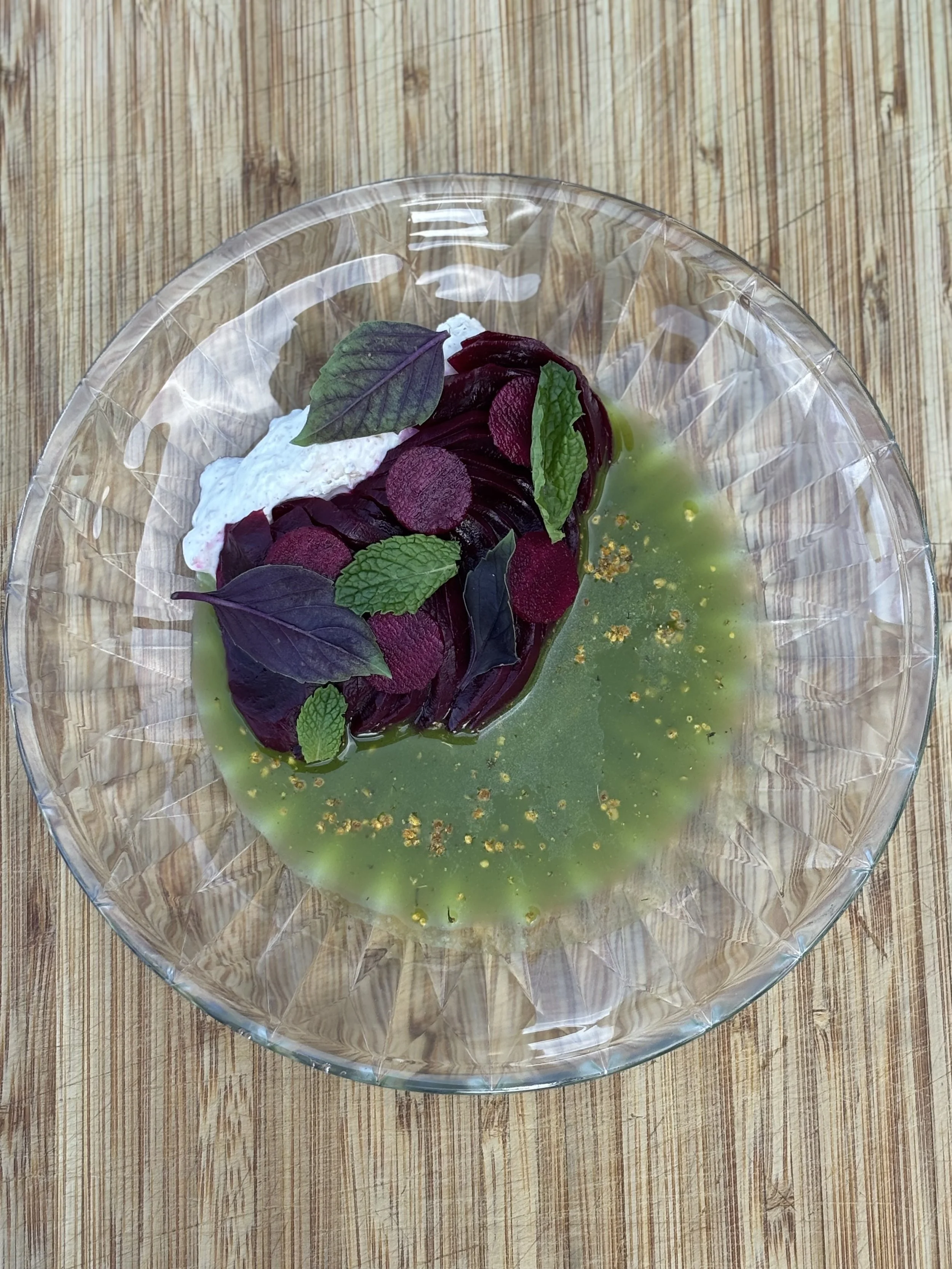 ...to plate. 